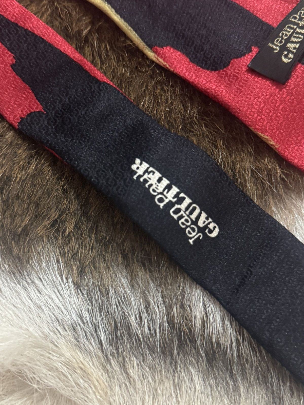 Jean Paul Gaultier Jean Paul Gaultier Tie Size ONE SIZE - 6 Thumbnail