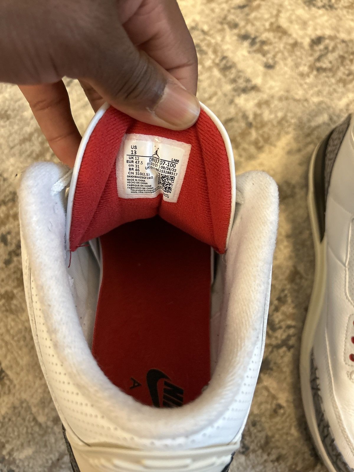 Jordan Brand Jordan 3 reimagined Size US 13 / EU 46 - 5 Thumbnail