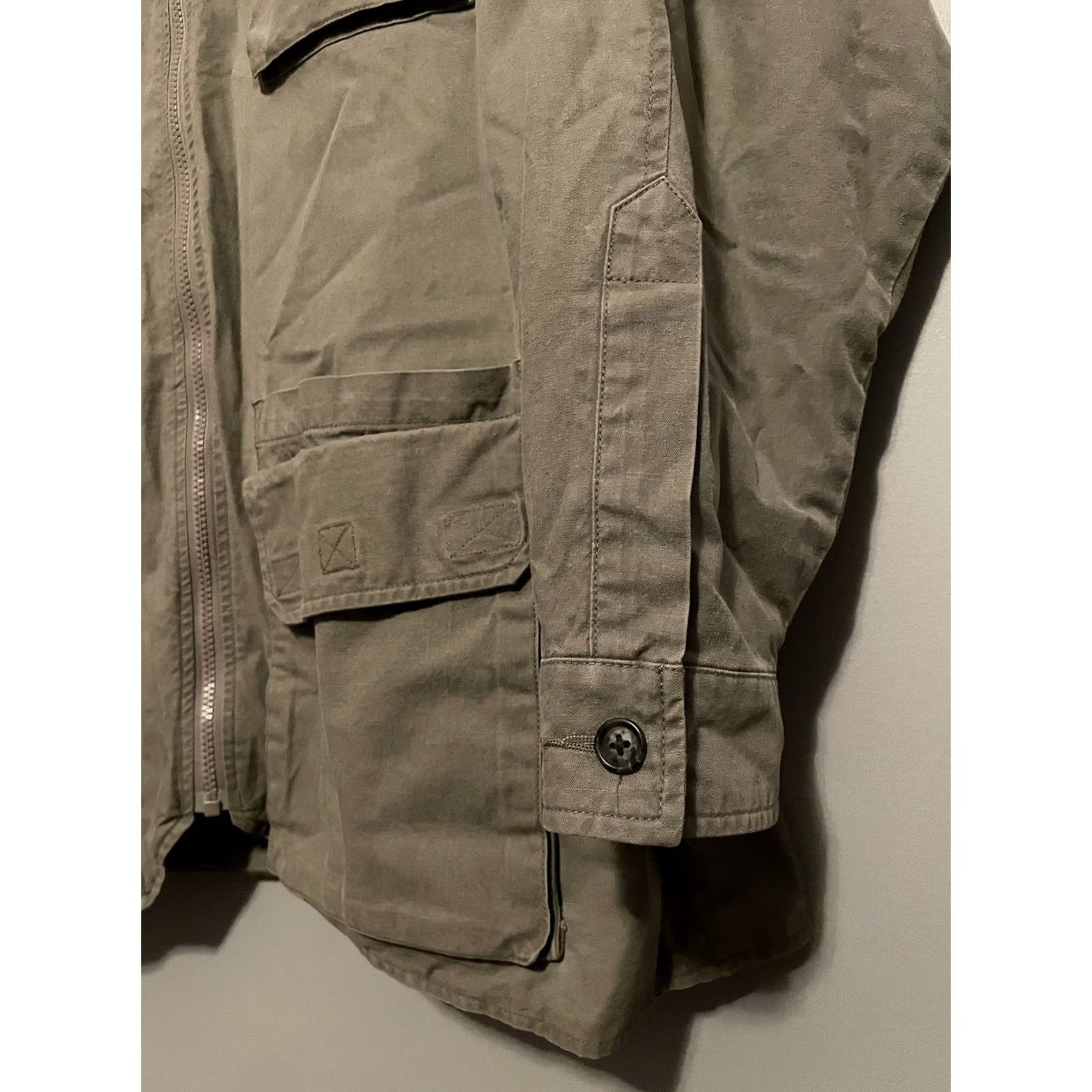Vintage VINTAGE L.L. Bean Barn Chore Jacket Coat Green Large Lined Cotton Canvas Hunting 80s Mens Size US L / EU 52-54 / 3 - 5 Thumbnail