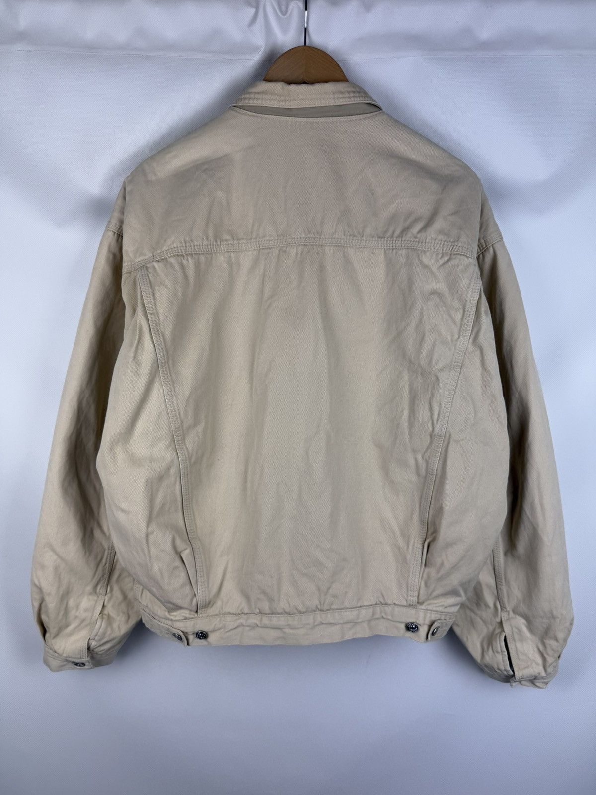 Diesel Diesel Industry Vintage Quilted Lined Trucker Jacket Size XL Size US XL / EU 56 / 4 - 18 Thumbnail