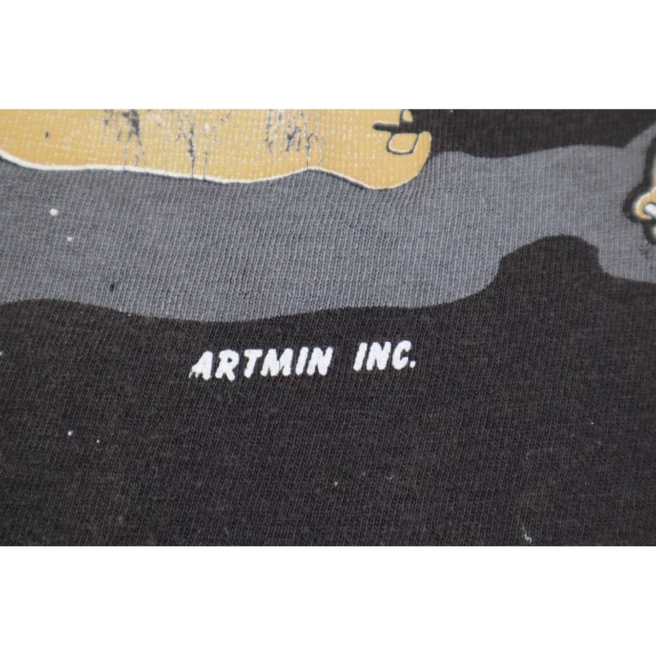 Vintage Vintage 90s The Flintstones Black Stones Cartoon Parody XL Size US XL / EU 56 / 4 - 7 Thumbnail