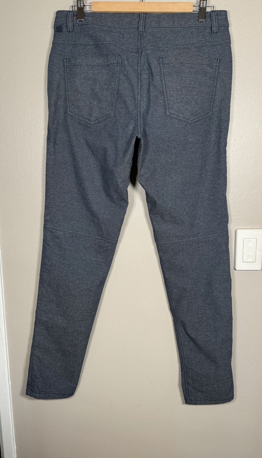 Lululemon Lululemon ABC Pant Slim *Tech Canvas Heathered Navy size 31 Size US 31 - 4 Thumbnail