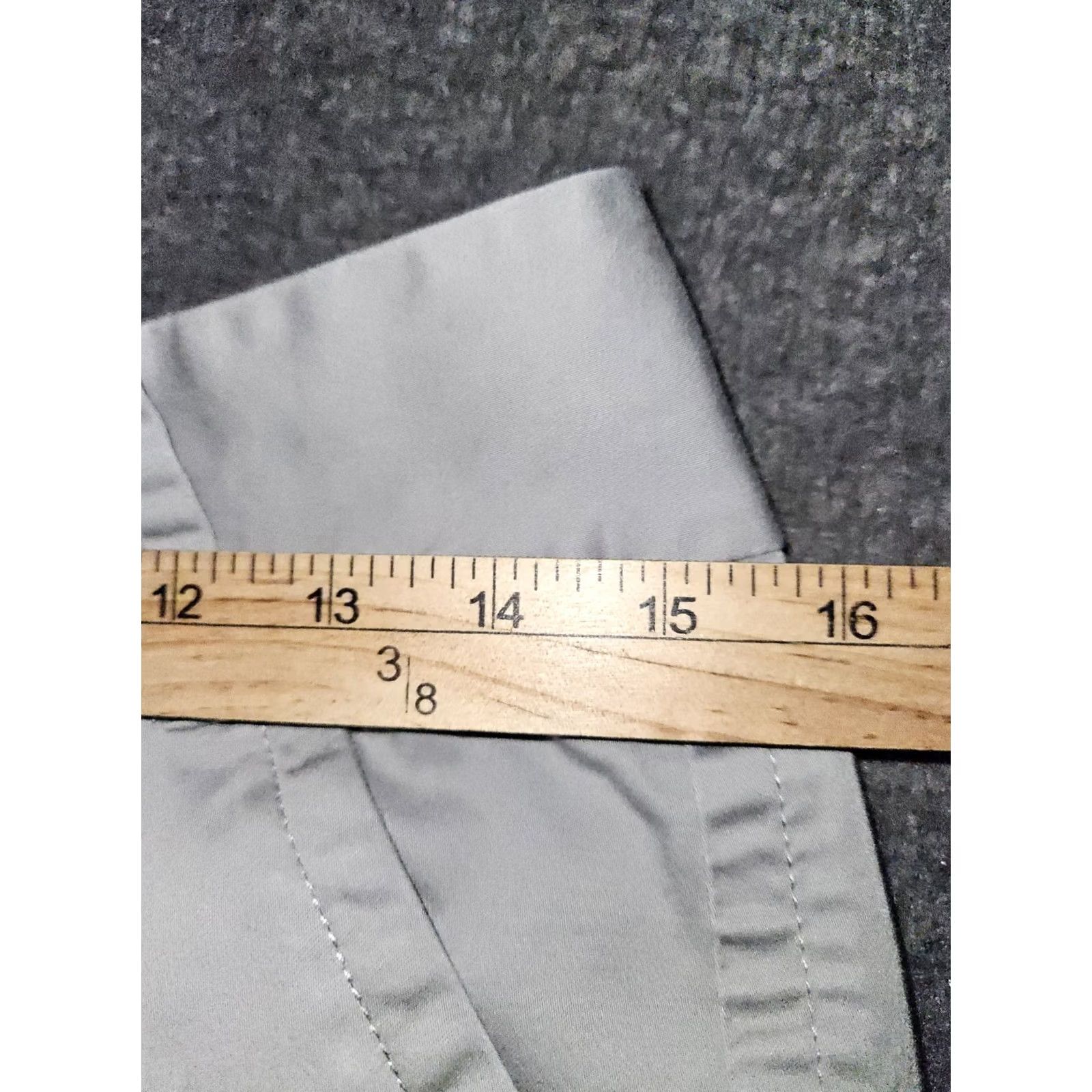 Eddie Bauer Eddie Bauer Chino Capri Pants Women's 6 Gray Low Rise Cuffed Casual Pants Womens Size 28" / US 6 / IT 42 - 4 Thumbnail