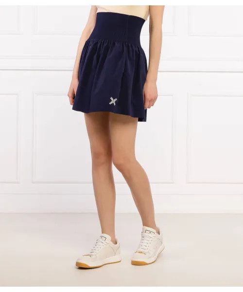 Kenzo o1y1025 Mini Skirt in Midnight Blue Size 27" / US 4 / IT 40 - 2 Thumbnail