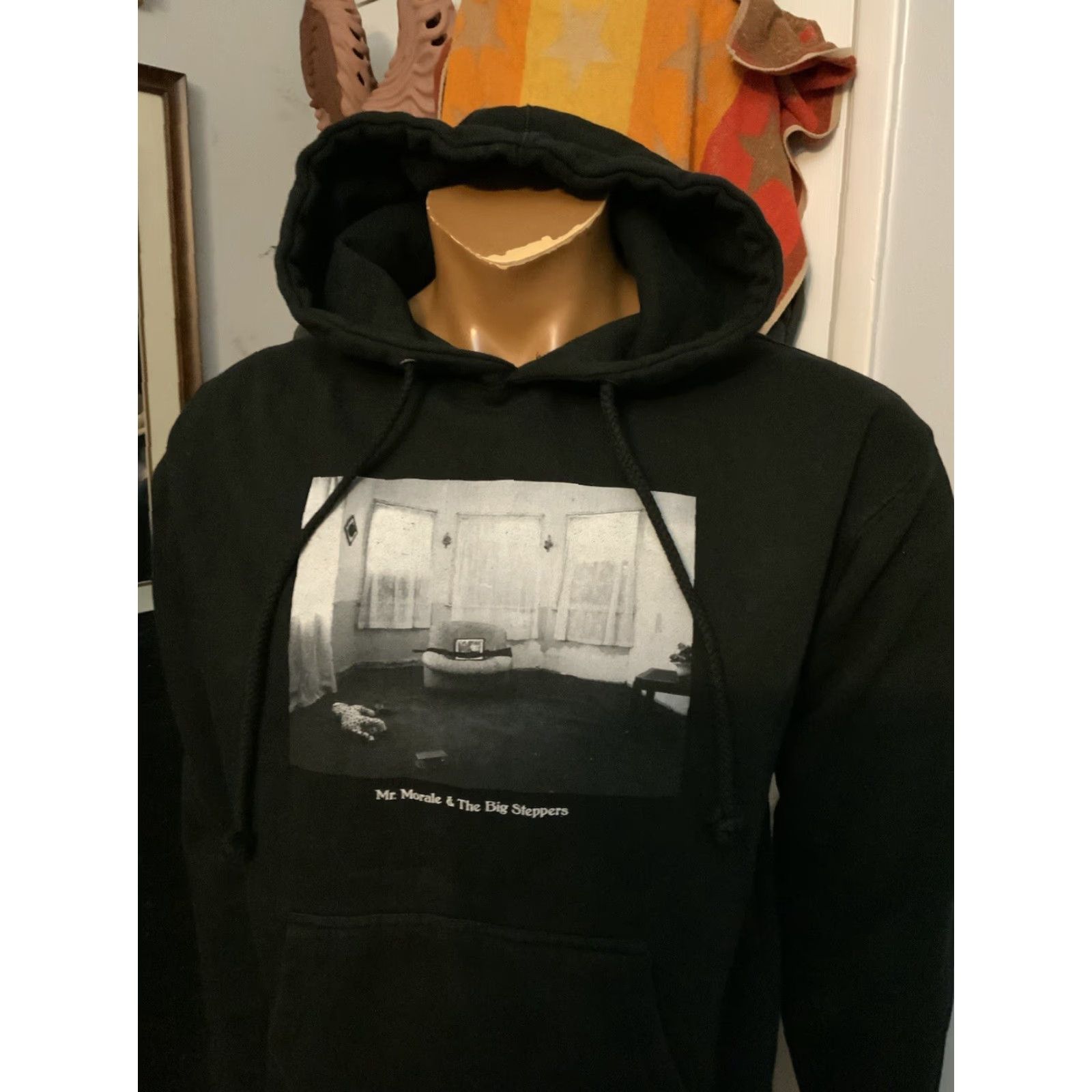 Vintage OKLAMA Kendrick Lamar Mr. Morale & The Big Steppers Tour Official Merch Hoodie Medium Men Black Pullover Size US M / EU 48-50 / 2 - 8 Thumbnail