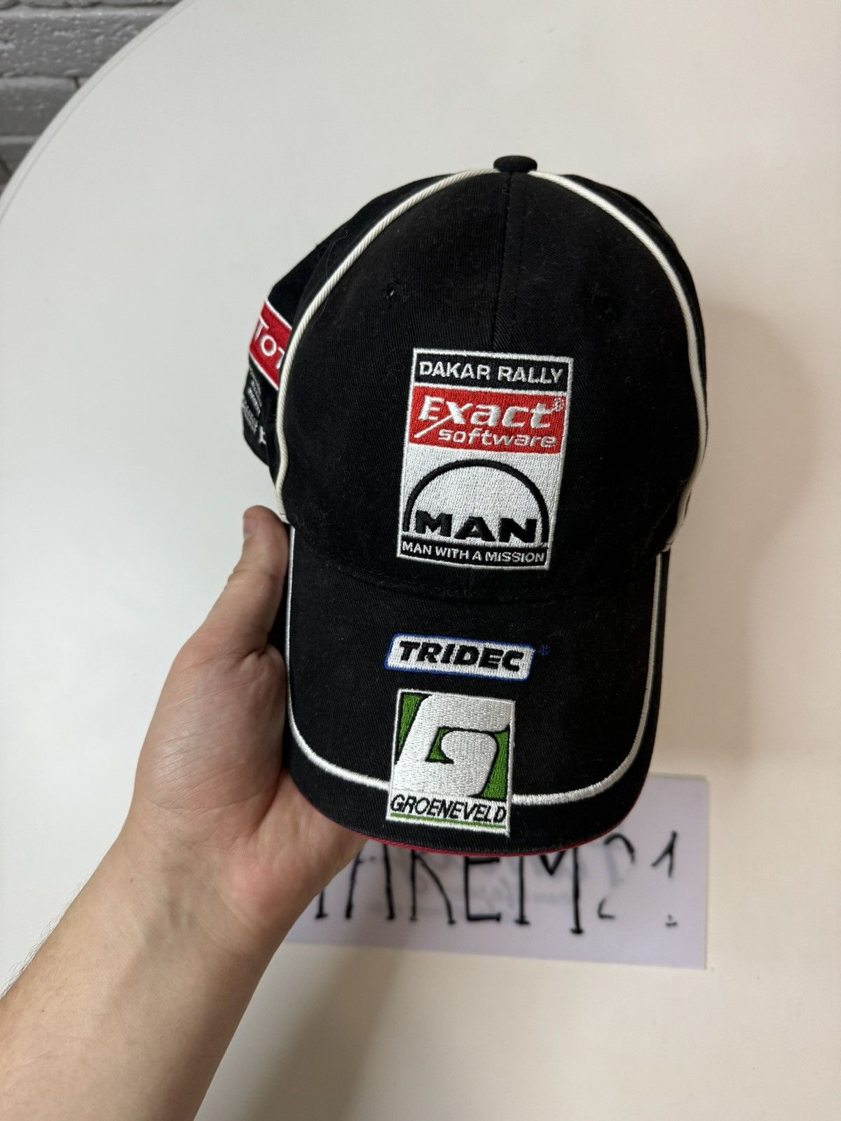 Other Dacar Rally Man Total Exact Software Tridec cap hat Size ONE SIZE - 2 Thumbnail