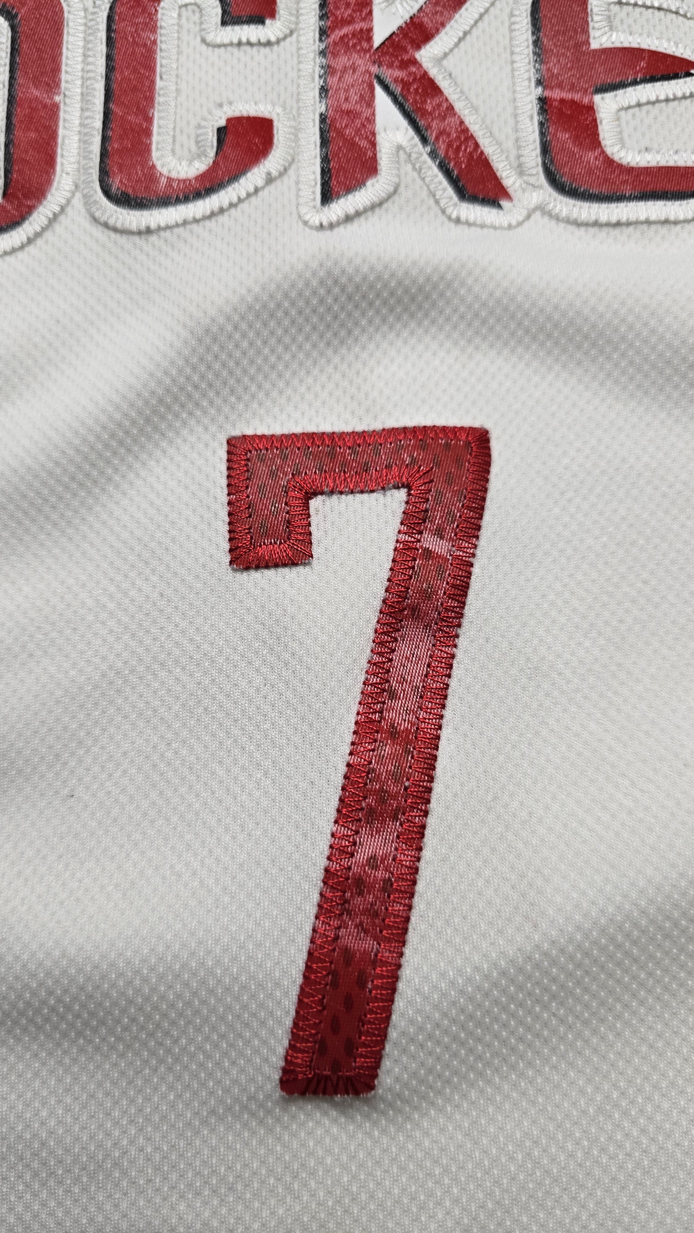 Adidas Jeremy Lin Houston Rockets #7 Jersey XL +2 Length Stitched Size US XL / EU 56 / 4 - 8 Thumbnail