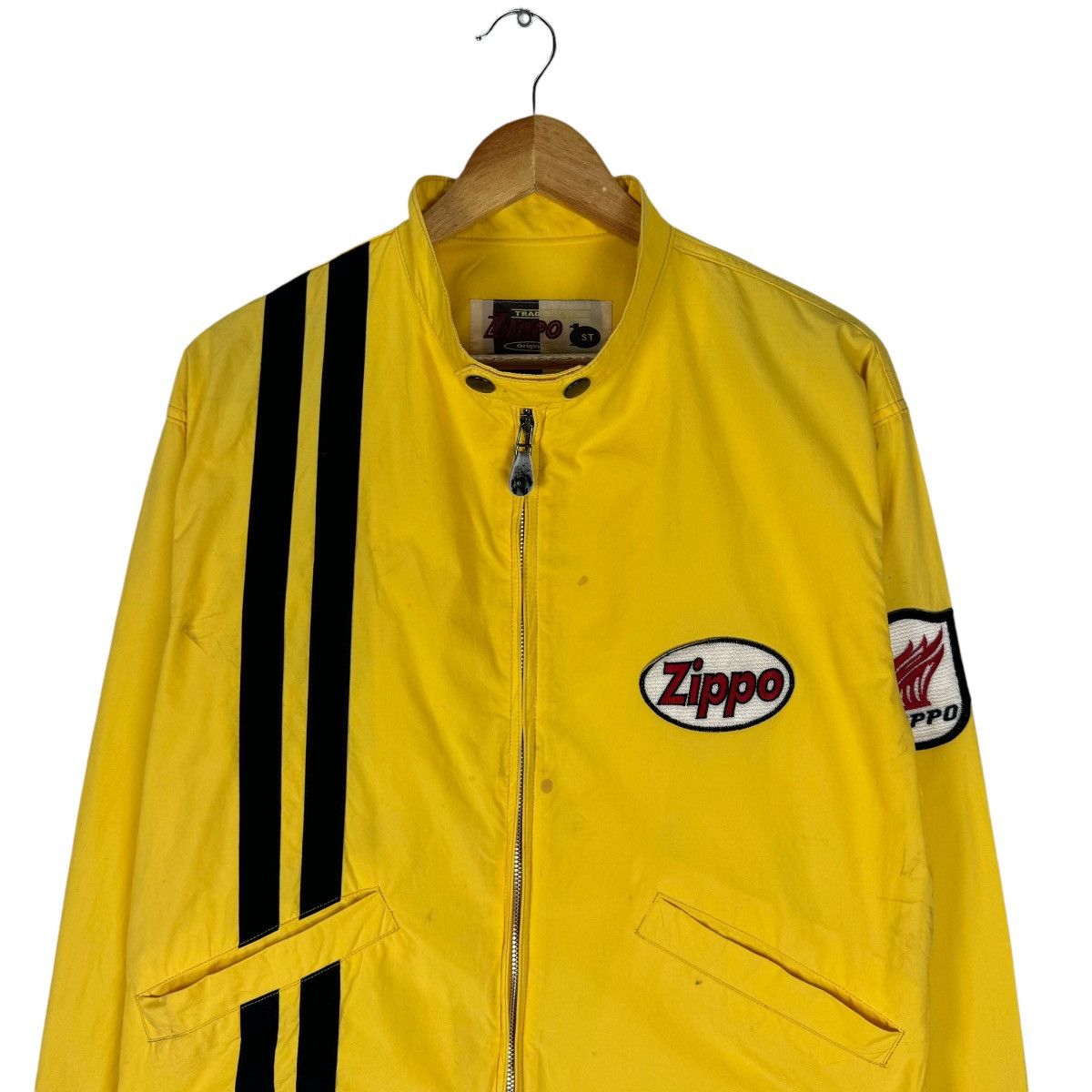 Other ❄️70s ZIPPO RACING TEAM BOMBER LIGHT JACKET LIKE BUCO Size US L / EU 52-54 / 3 - 2 Thumbnail