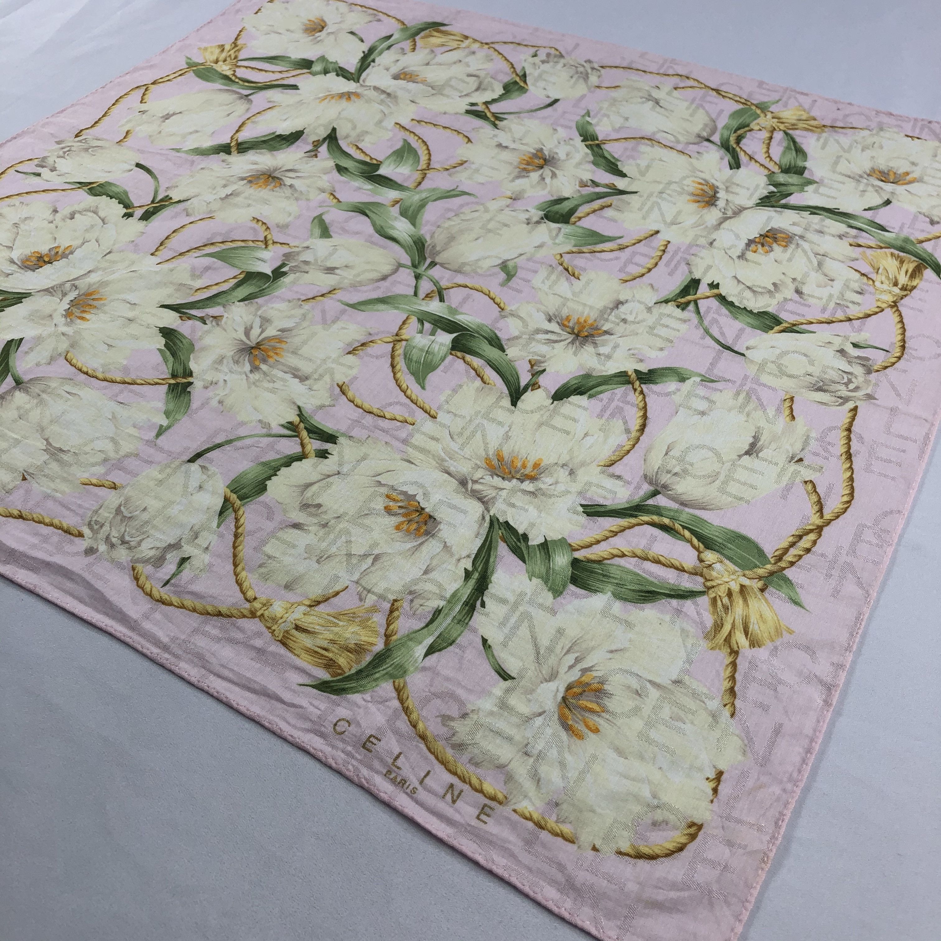 Celine × Vintage Celine Neckerchief / Bandana / Handkerchief Size ONE SIZE - 4 Thumbnail