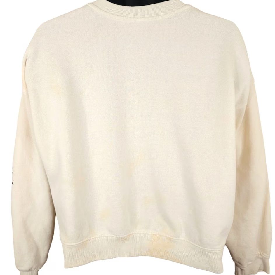 Vintage Edward Scissorhands Sweatshirt Womens Size Medium Cream Tim Burton Movie Crew Neck Pullover Vintage? No Size M / US 6-8 / IT 42-44 - 7 Thumbnail