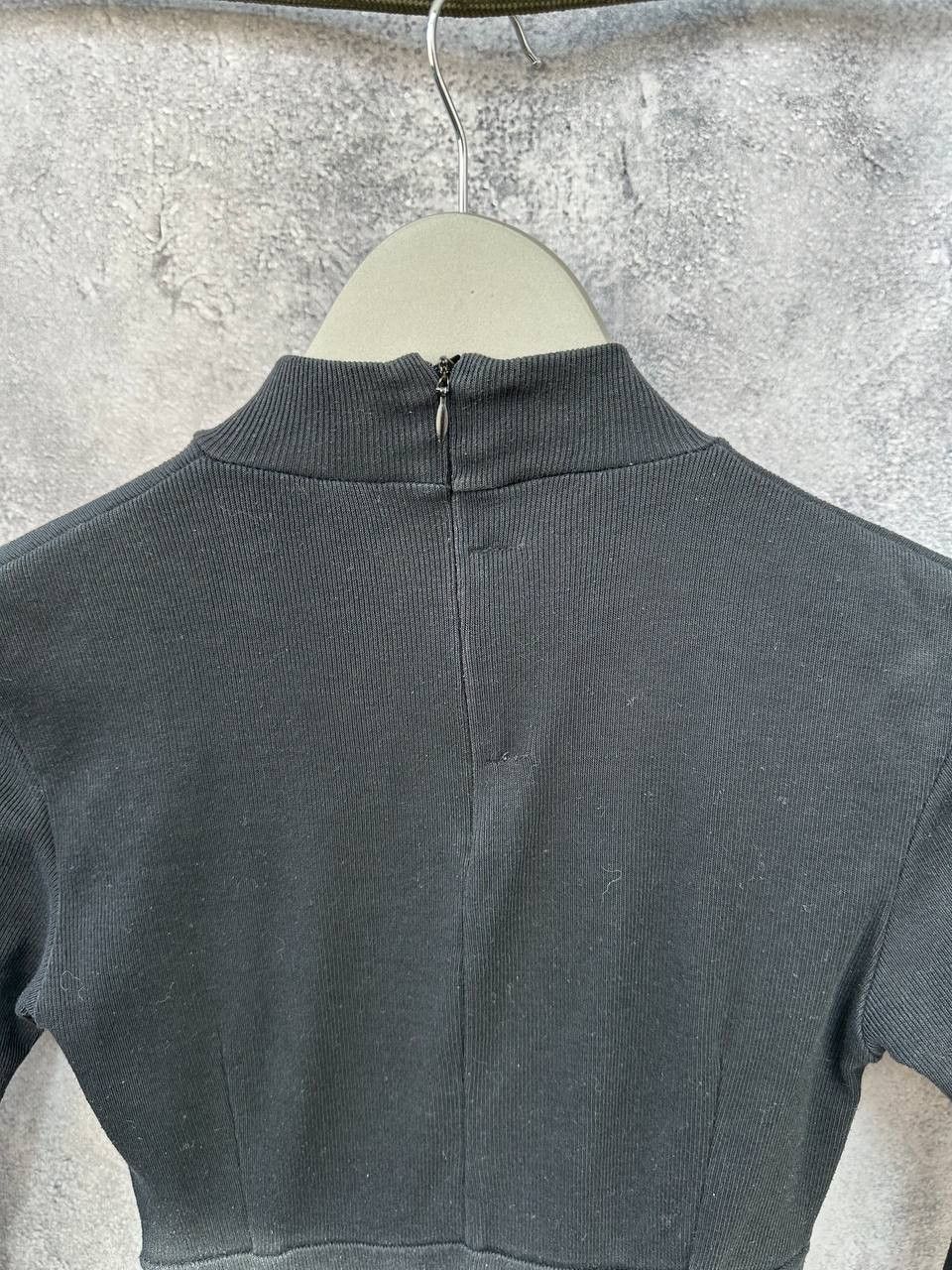 Katharine Hamnett London × Vintage Katharine Hamnett Classic Tight Midi Dress Black Vintage 80s Size XS / US 0-2 / IT 36-38 - 7 Thumbnail