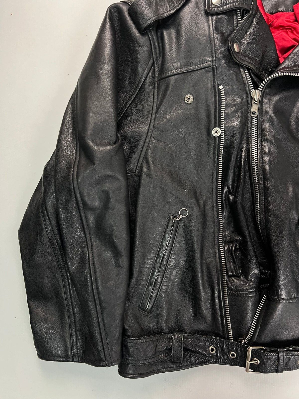 Balenciaga 🔥GRAIL🔥RUNWAY Balenciaga Lost Tape Leather Jacket Size US M / EU 48-50 / 2 - 4 Thumbnail