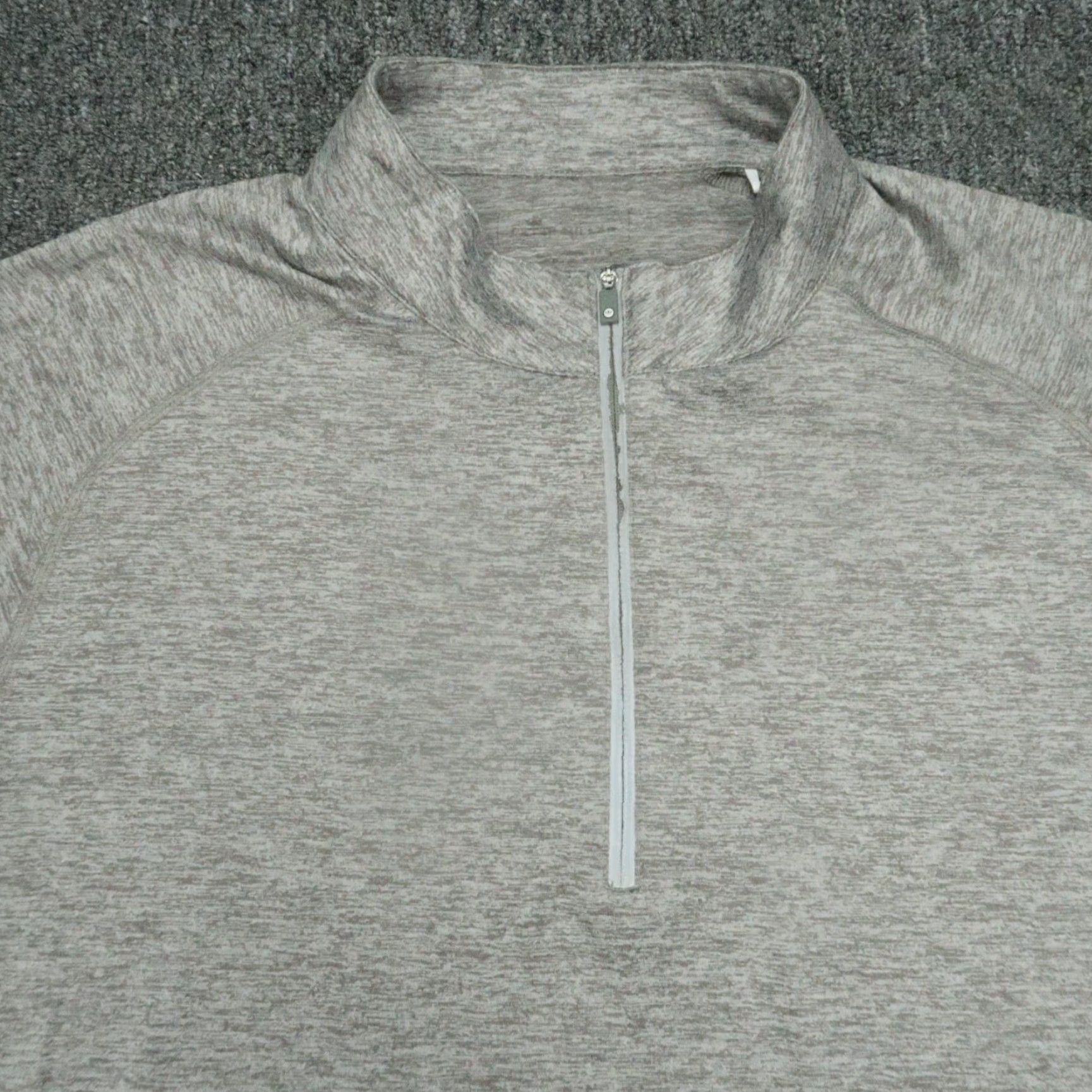 Peter Millar Peter Millar Pullover Mens XXL Gray Sydney Stretch Performance 1/4 Zip Size US XXL / EU 58 / 5 - 2 Thumbnail