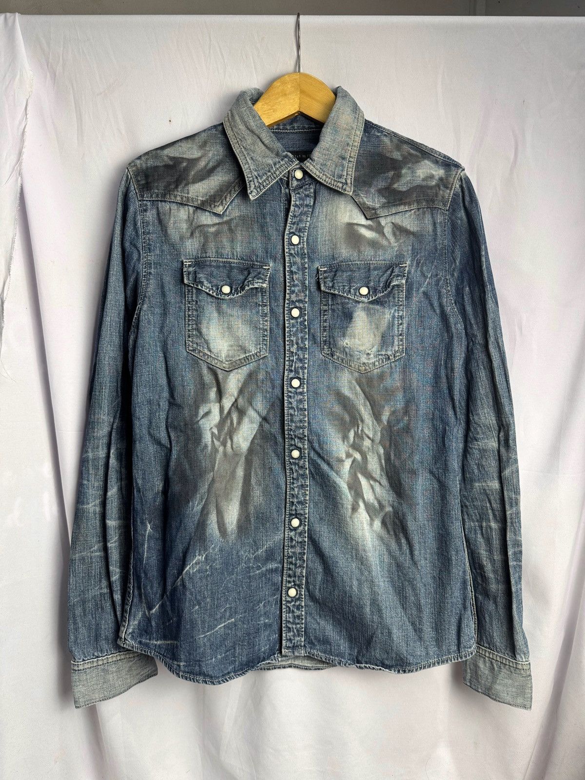 5351 POUR LES HOMMES FUGA Japan Shirt Size US M / EU 48-50 / 2 - 1 Thumbnail