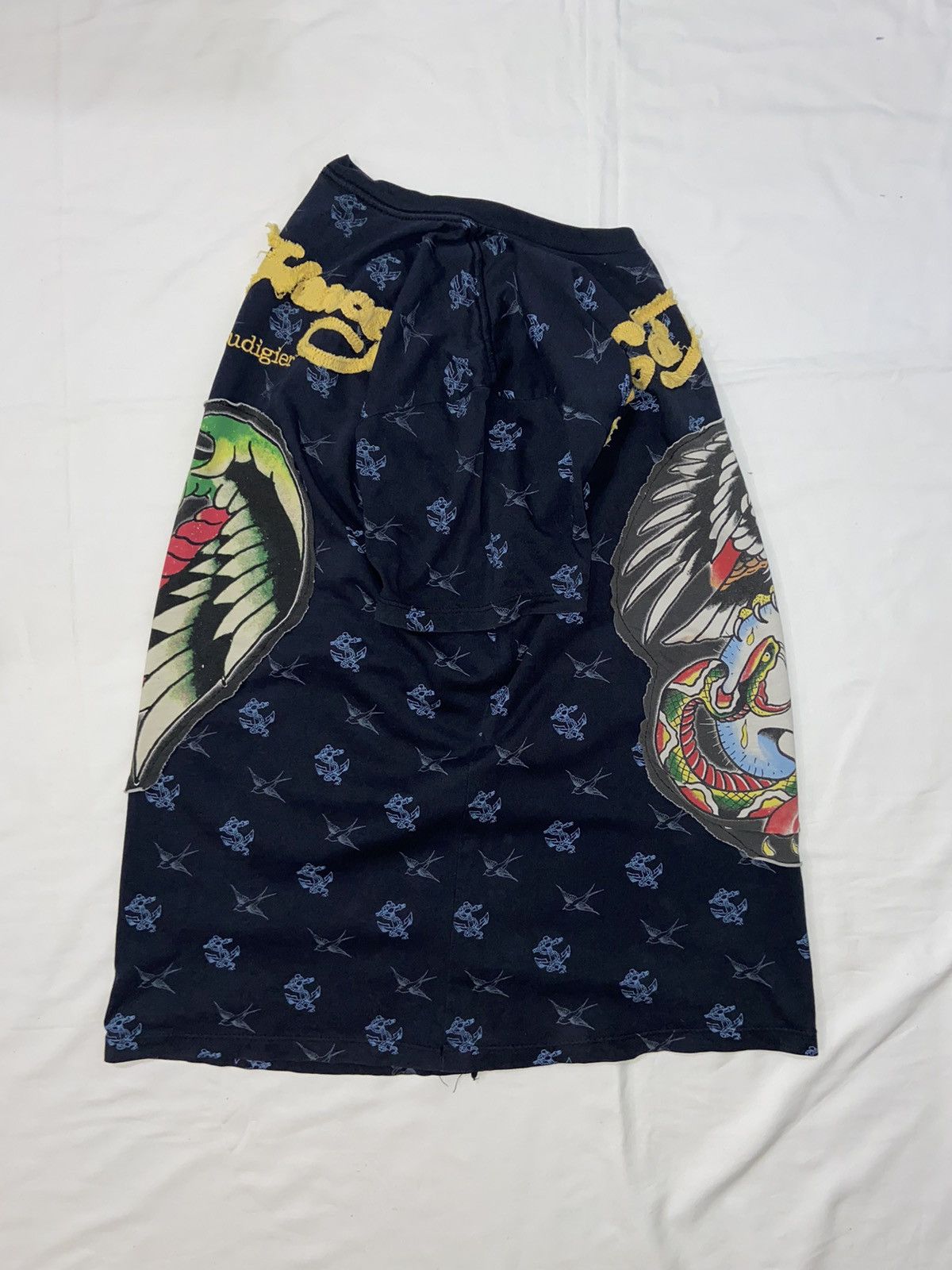 Christian Audigier × Ed Hardy × Vintage Vintage Ed Hardy By Christian Audigiter Y2K t shirt tee Size US L / EU 52-54 / 3 - 2 Thumbnail