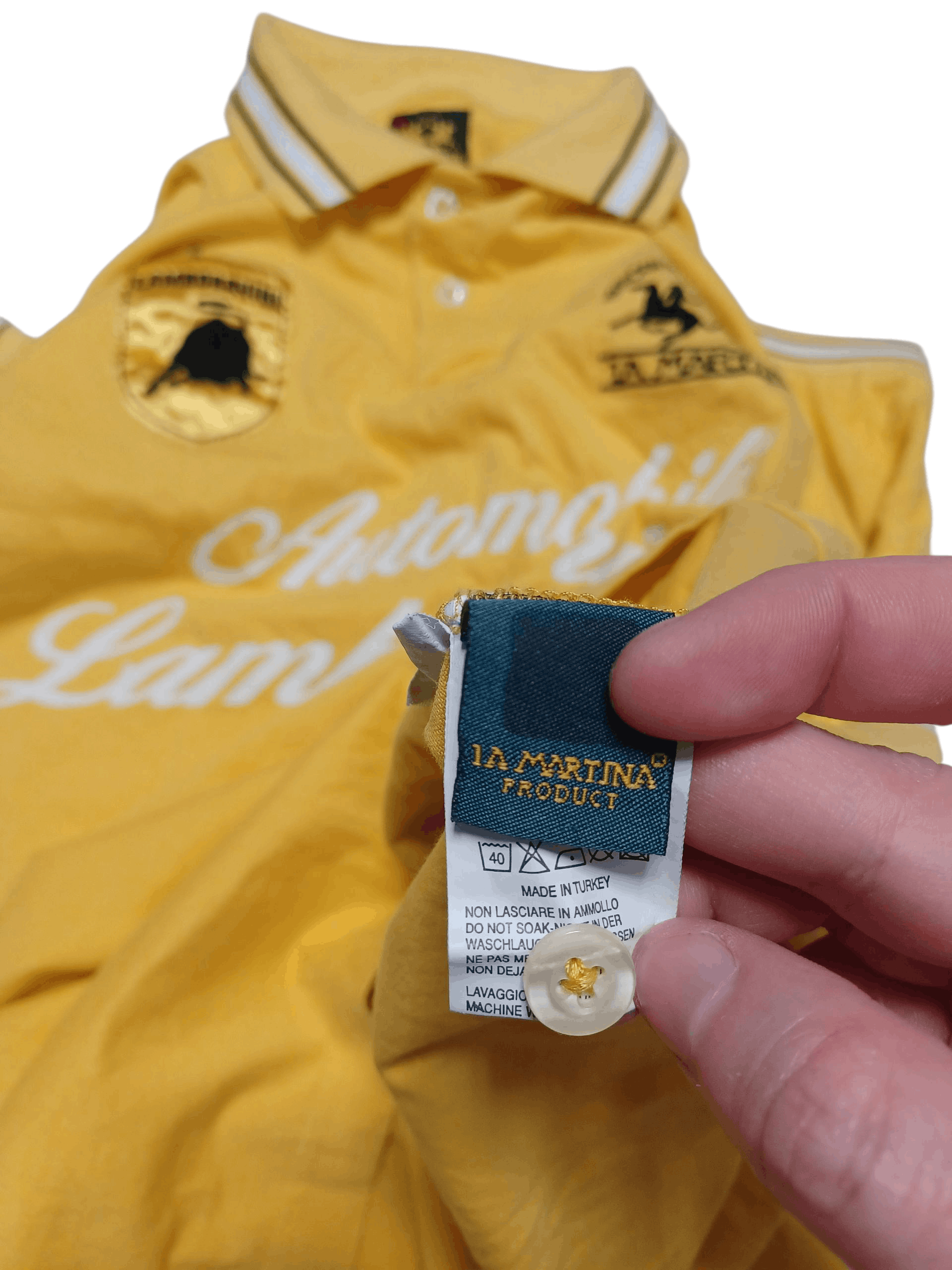 La Martina LA MARTINA LAMVORGHINI RACING VINTAGE XXXL POLO SHIRT Size US XXL / EU 58 / 5 - 6 Thumbnail