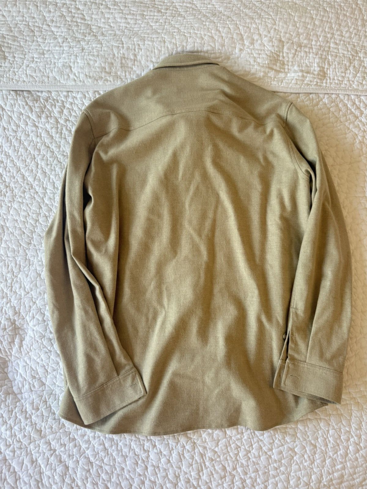 Nanushka Nanusha Wool-blend beige button down medium Size US M / EU 48-50 / 2 - 2 Thumbnail
