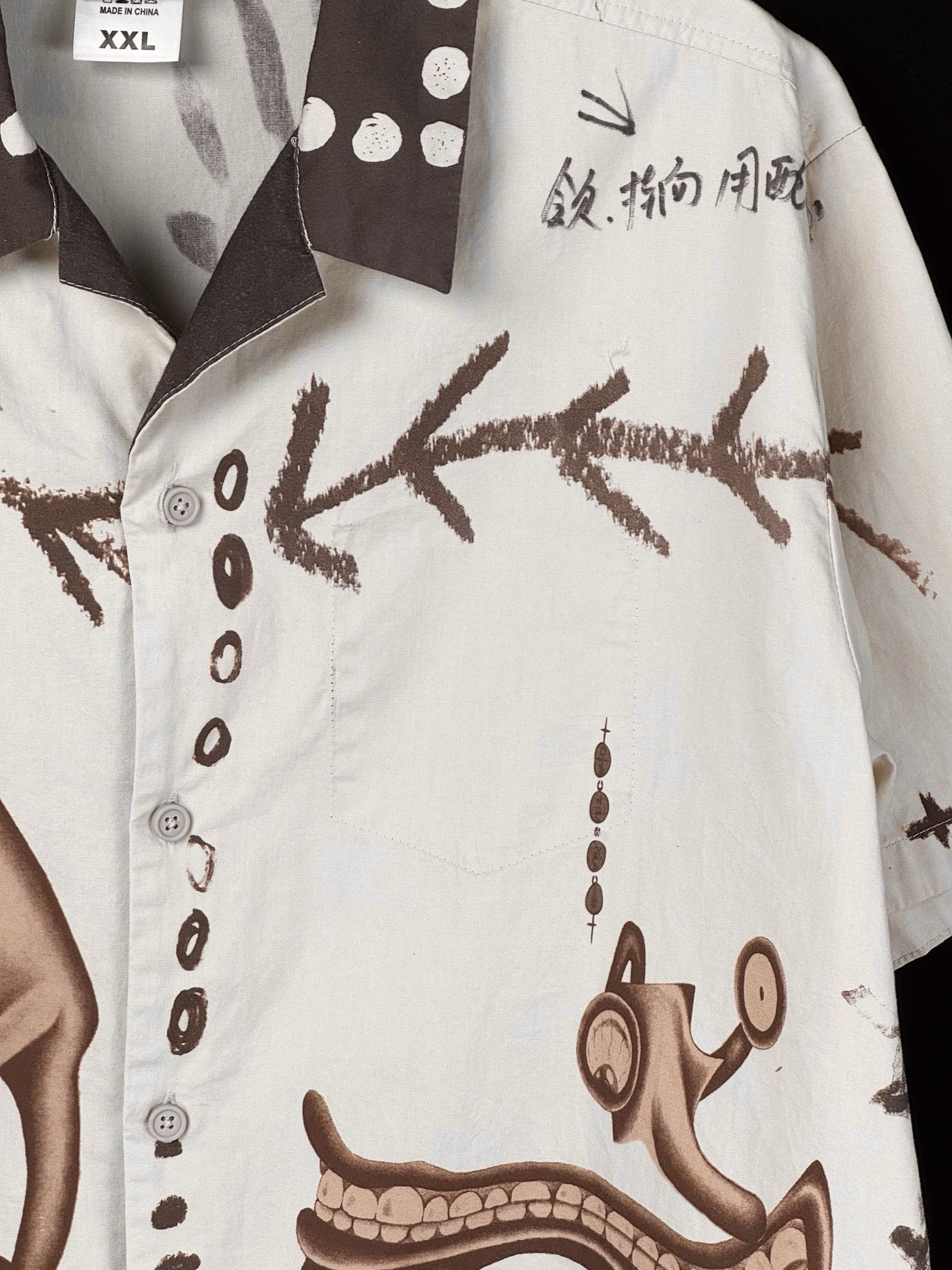 Travis Scott Cactus Jack by Travis Scott Painter's Button Up Shirt Size US XXL / EU 58 / 5 - 3 Thumbnail