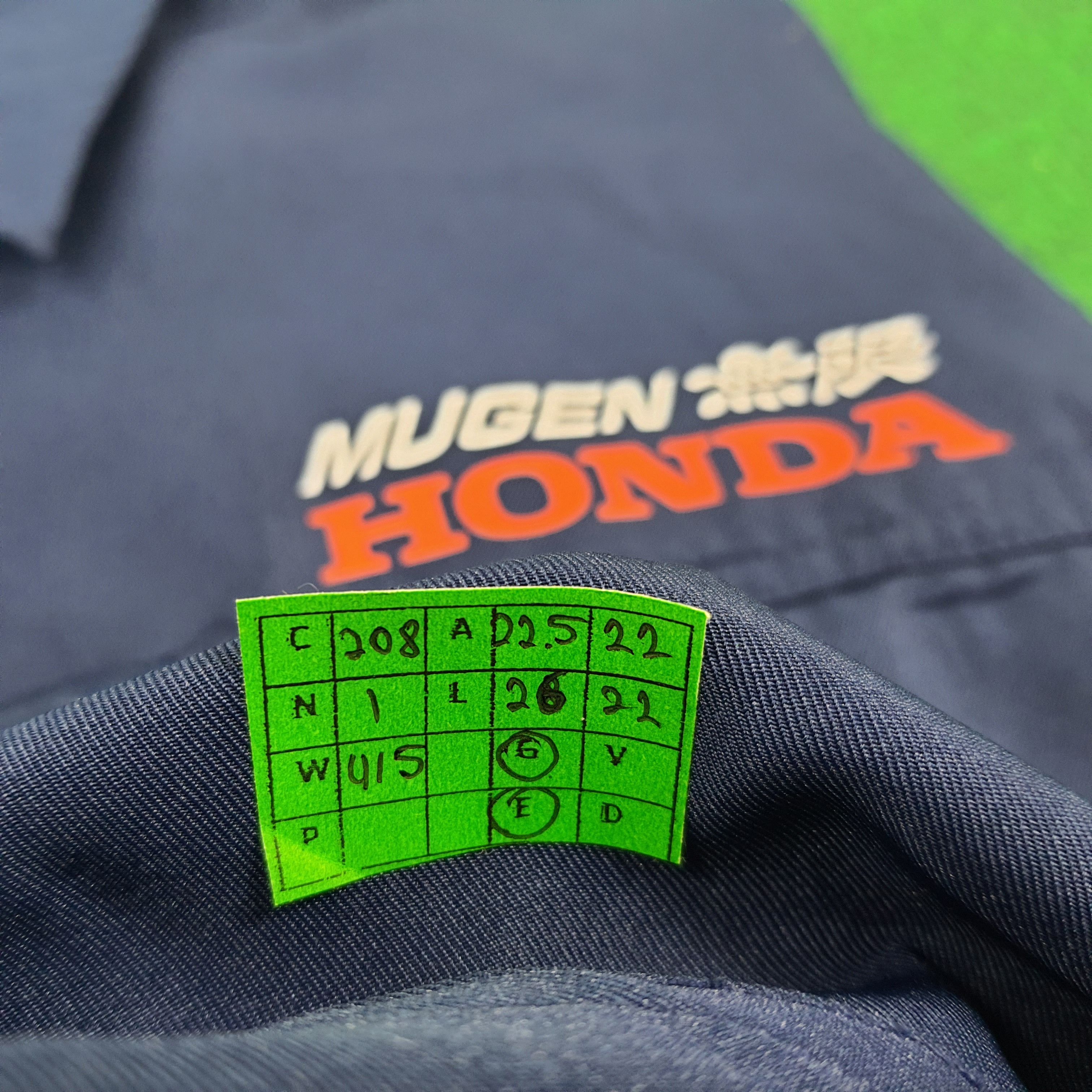 Japanese Brand × Vintage Vintage Honda Mugen Japan Motorsports Custom Jacket Size US M / EU 48-50 / 2 - 8 Thumbnail