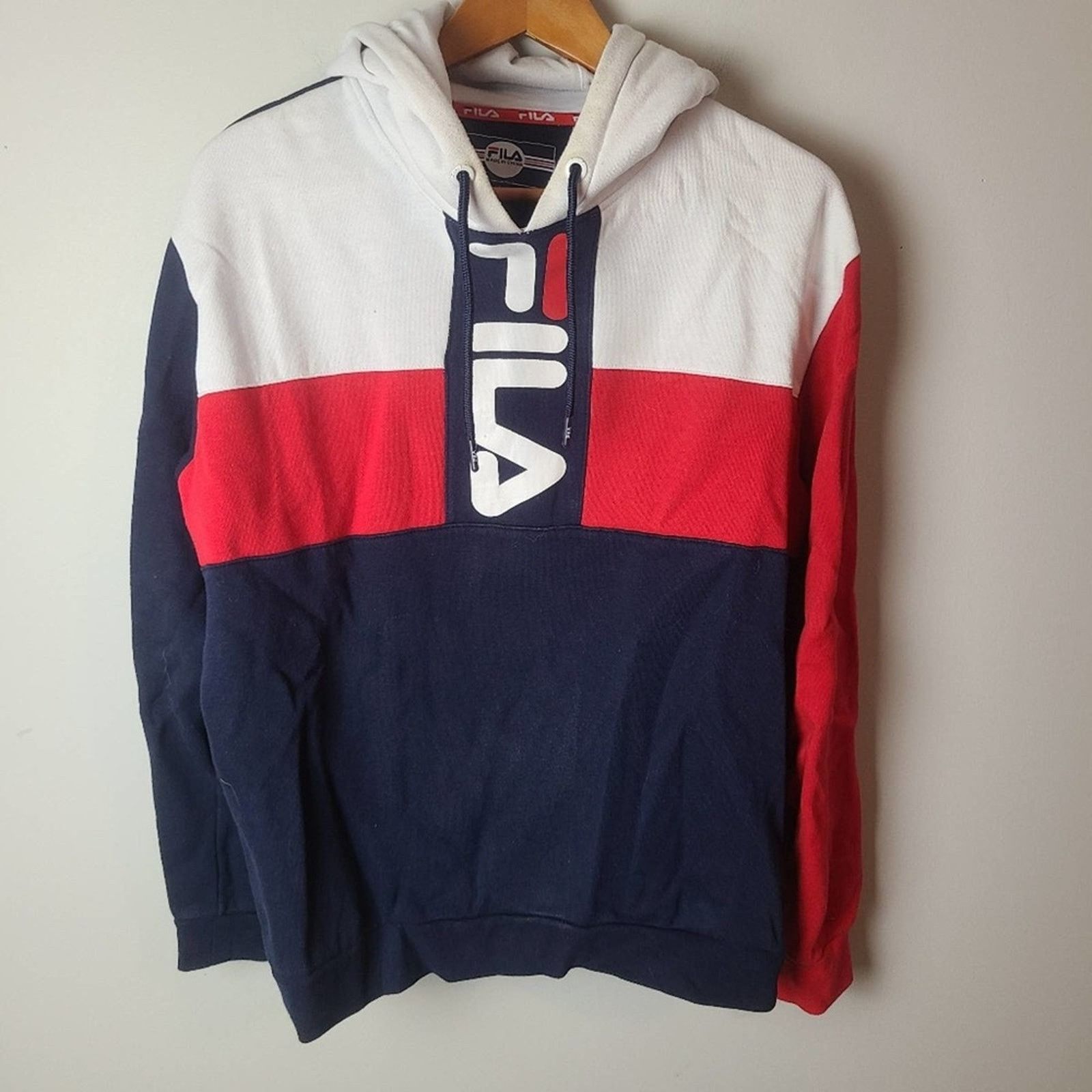 Fila Fila Colorblock Pullover Hoodie - L Size US L / EU 52-54 / 3 - 2 Thumbnail