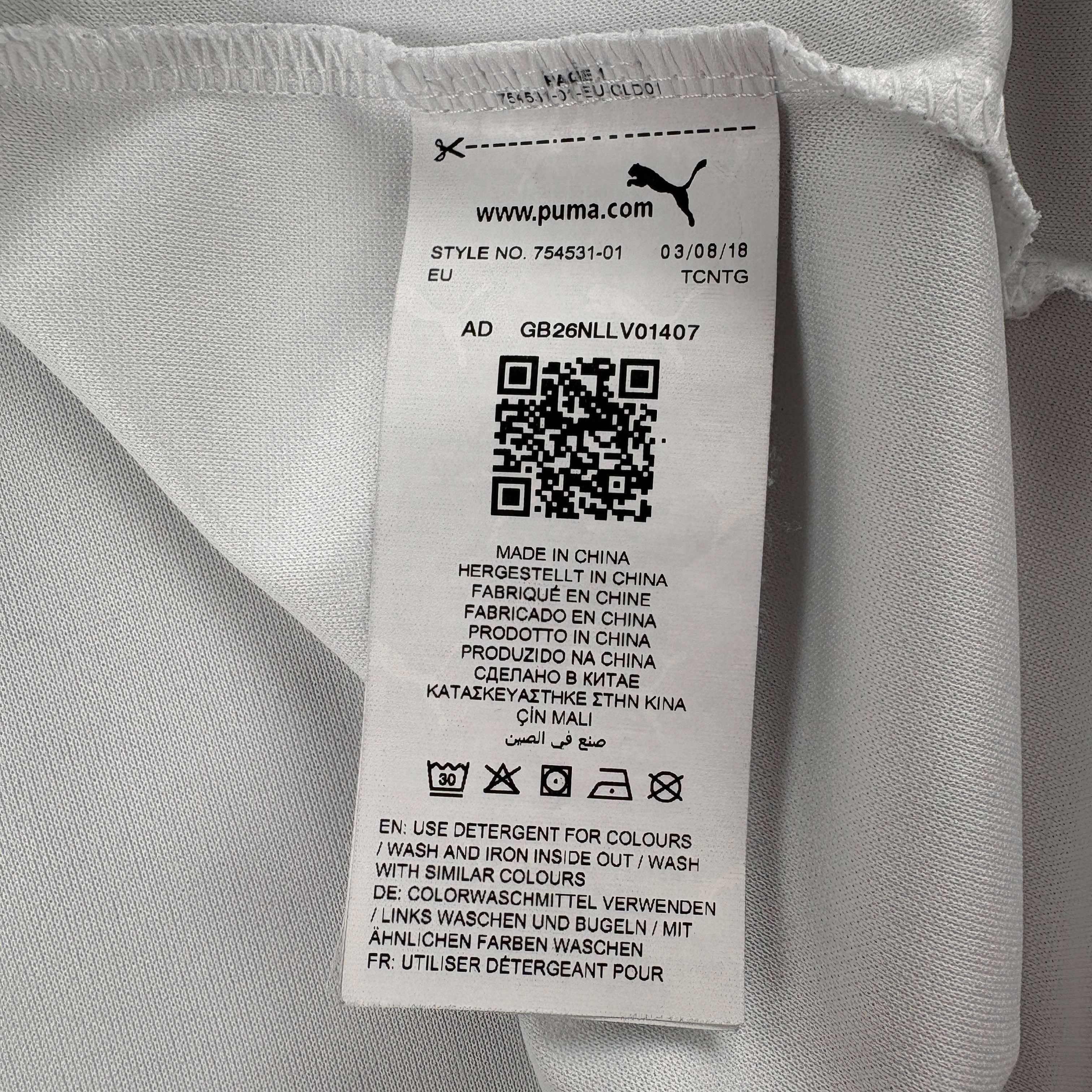 Puma Stuttgart 2018-19 Puma home Gomez football jersey Womens XS Size XS / US 0-2 / IT 36-38 - 8 Thumbnail
