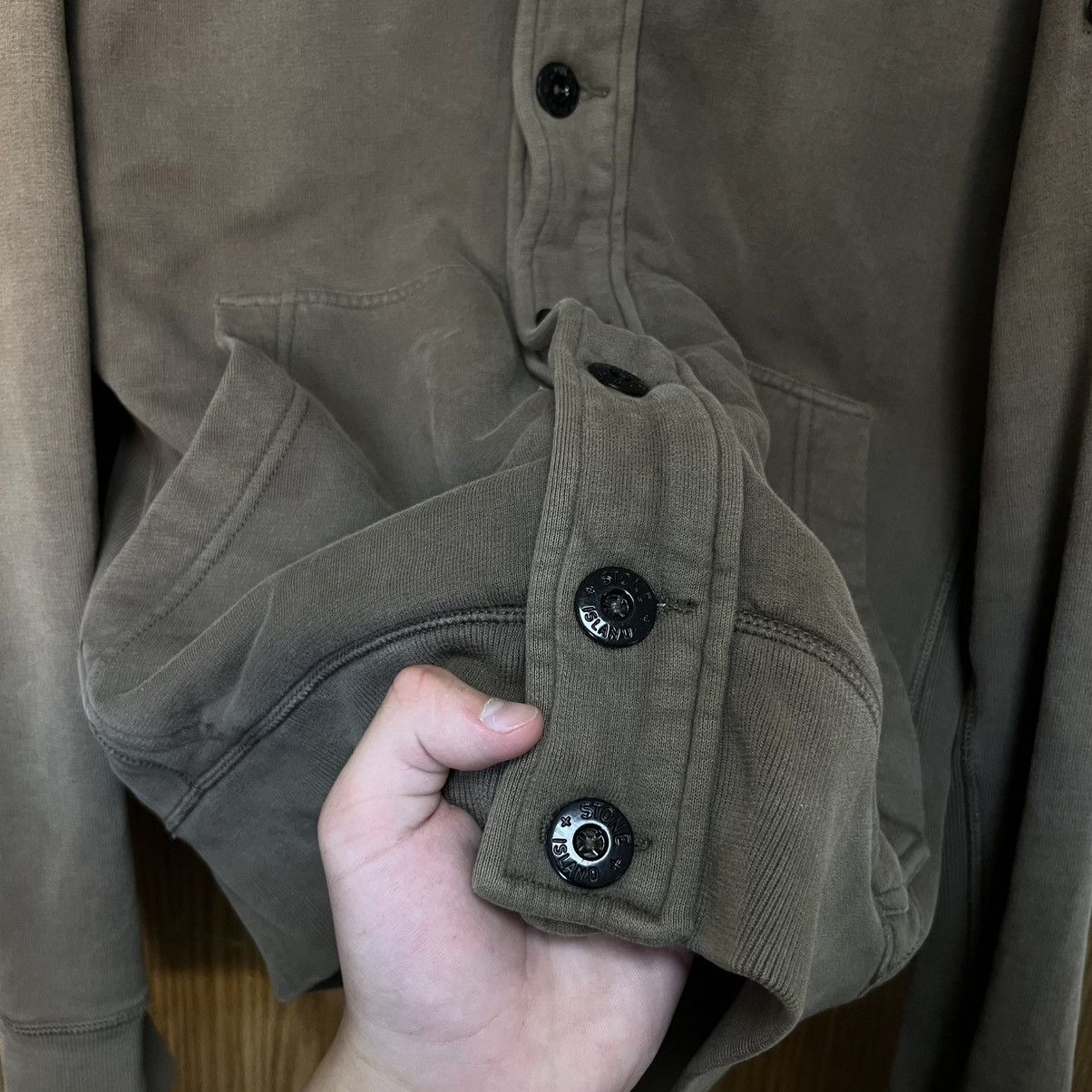 Stone Island Vintage Stone Island sweater cardigan Size US L / EU 52-54 / 3 - 8 Thumbnail