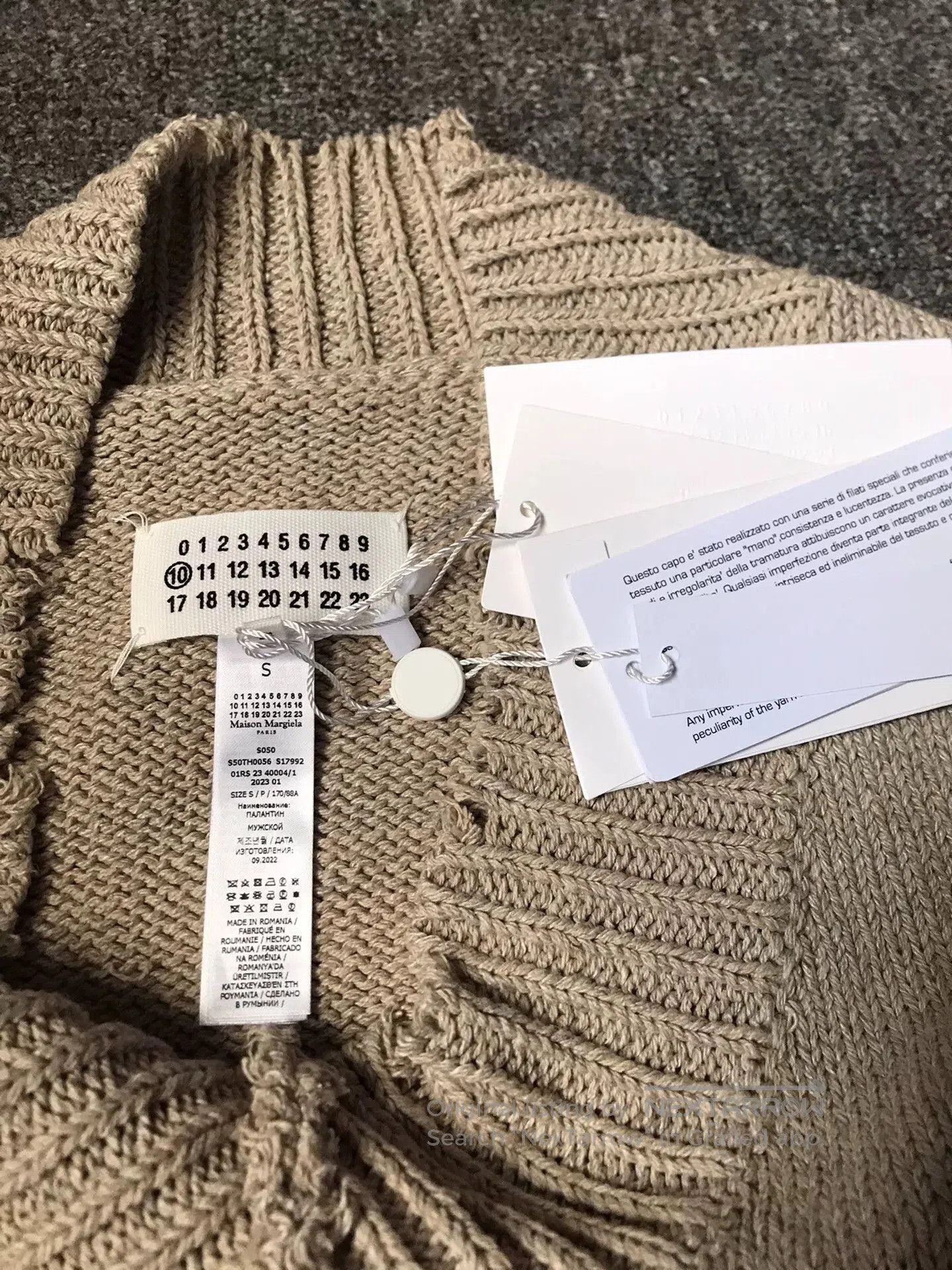 Maison Margiela Martin Margiela Cotton-Linen Destroyed Vest. Size US S / EU 44-46 / 1 - 4 Thumbnail