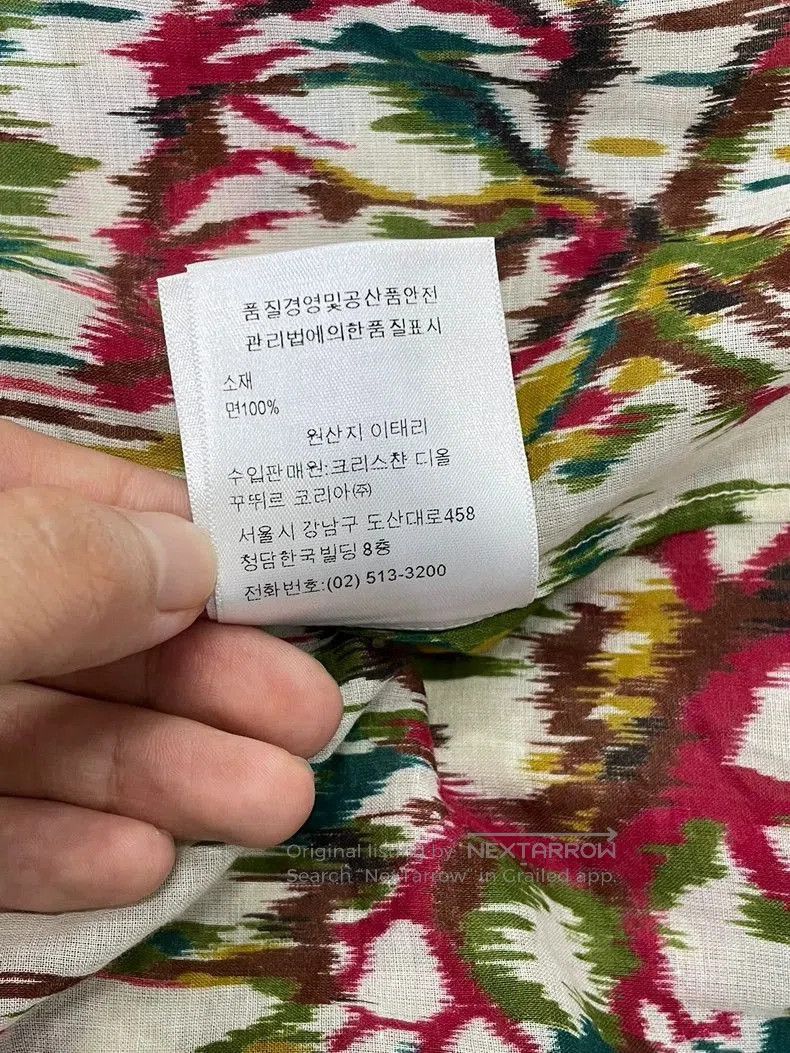 Dior Dior Colorful Print Shirt Top. Size US M / EU 48-50 / 2 - 6 Thumbnail