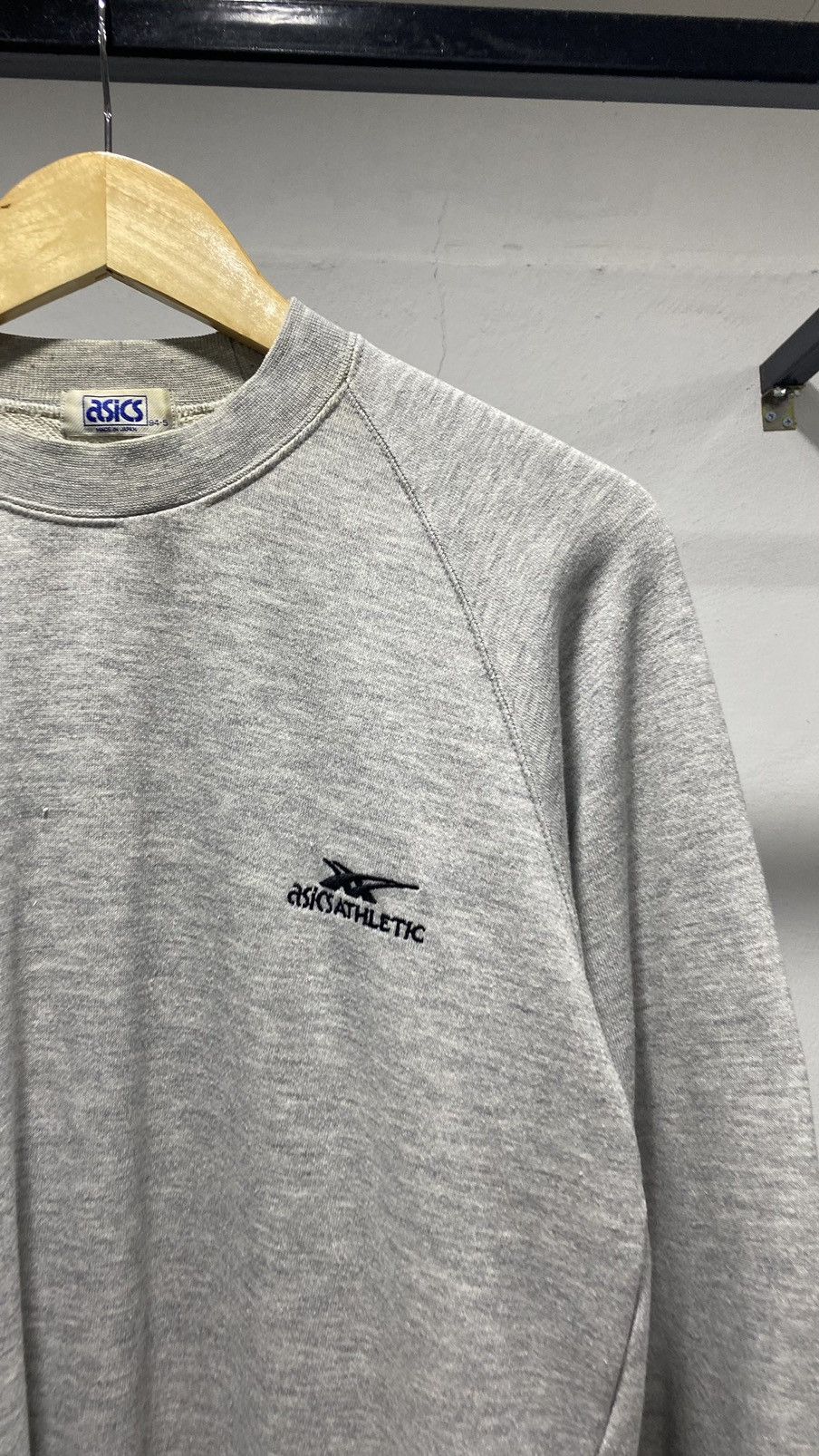Asics × Japanese Brand × Vintage Vintage 80s Made In Japan Asics Sportswear Sweatshirt Size US M / EU 48-50 / 2 - 4 Thumbnail