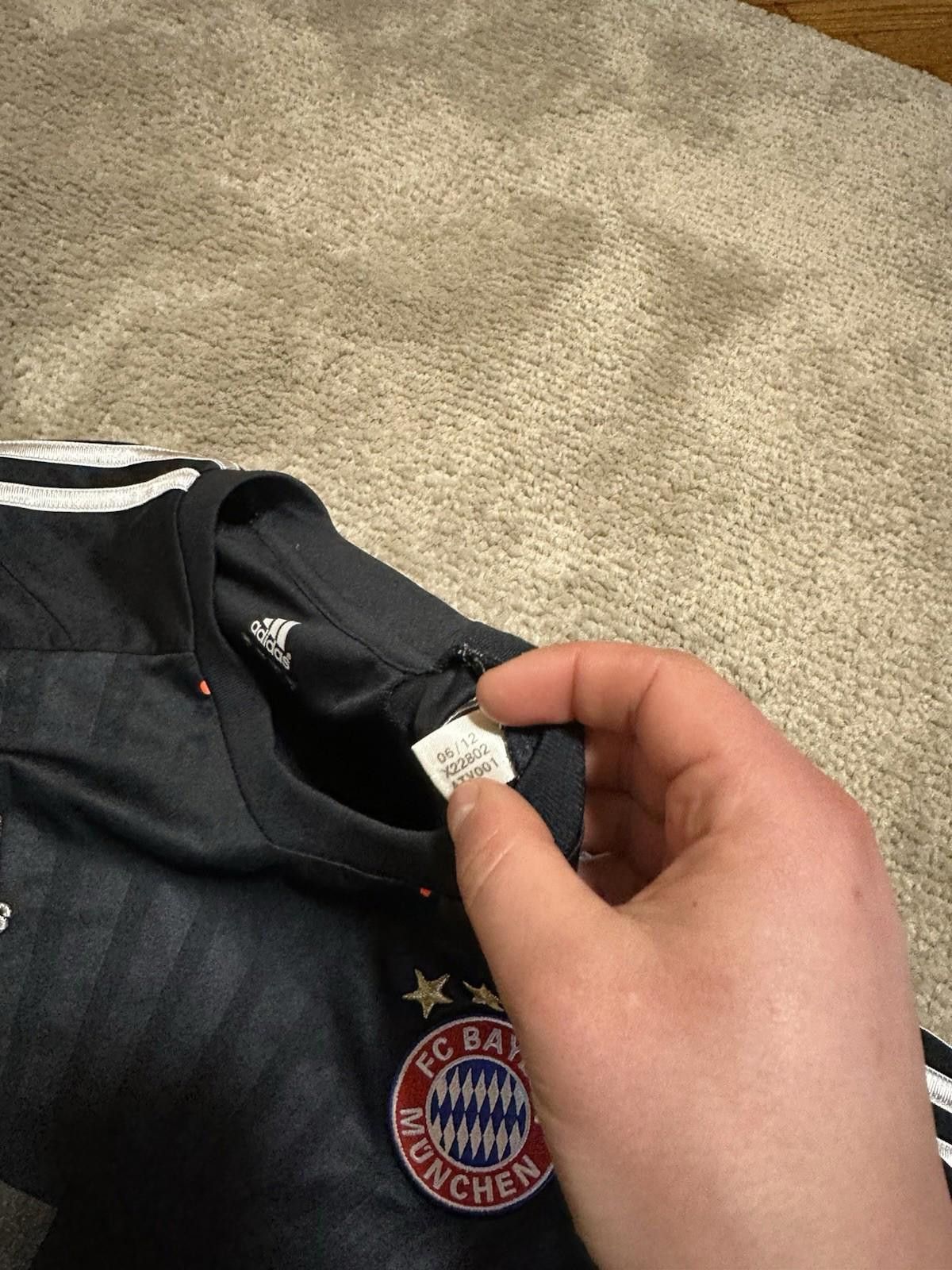Adidas Adidas Bayern Munchen 2012/13 3 Football Shirt Soccer Jersey Size US L / EU 52-54 / 3 - 5 Thumbnail
