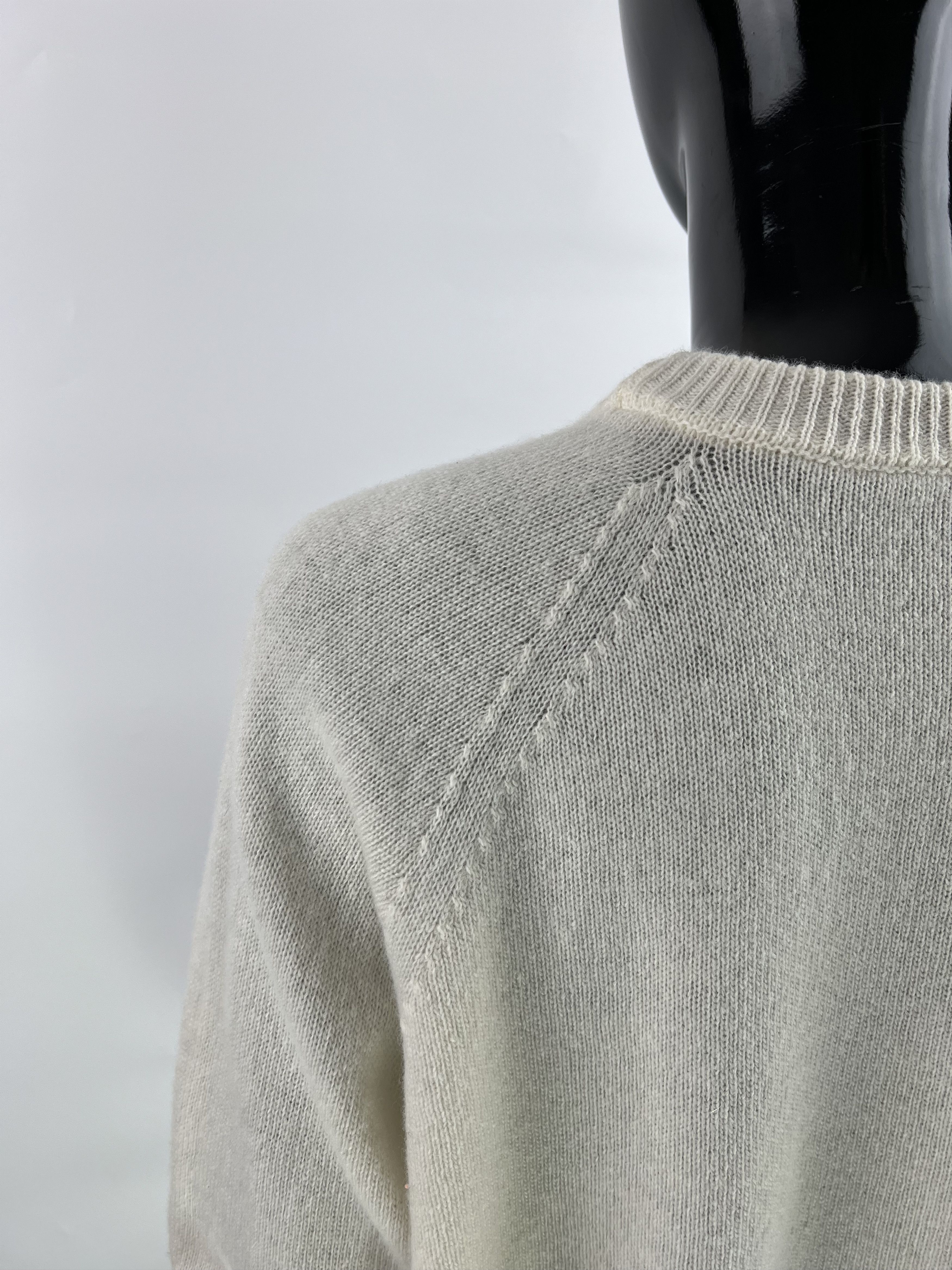 Other Momoni Ivory 100% Merino Wool Crew Neck Sweater Size L Size L / US 10 / IT 46 - 8 Thumbnail