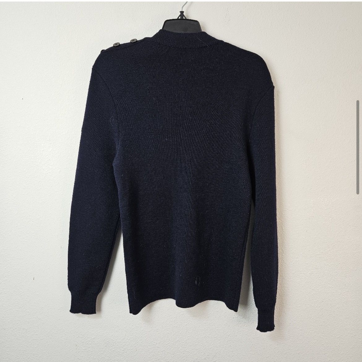 Saint James Saint James Wool Fisherman Crewneck With Side Button Closure Size US S / EU 44-46 / 1 - 5 Thumbnail