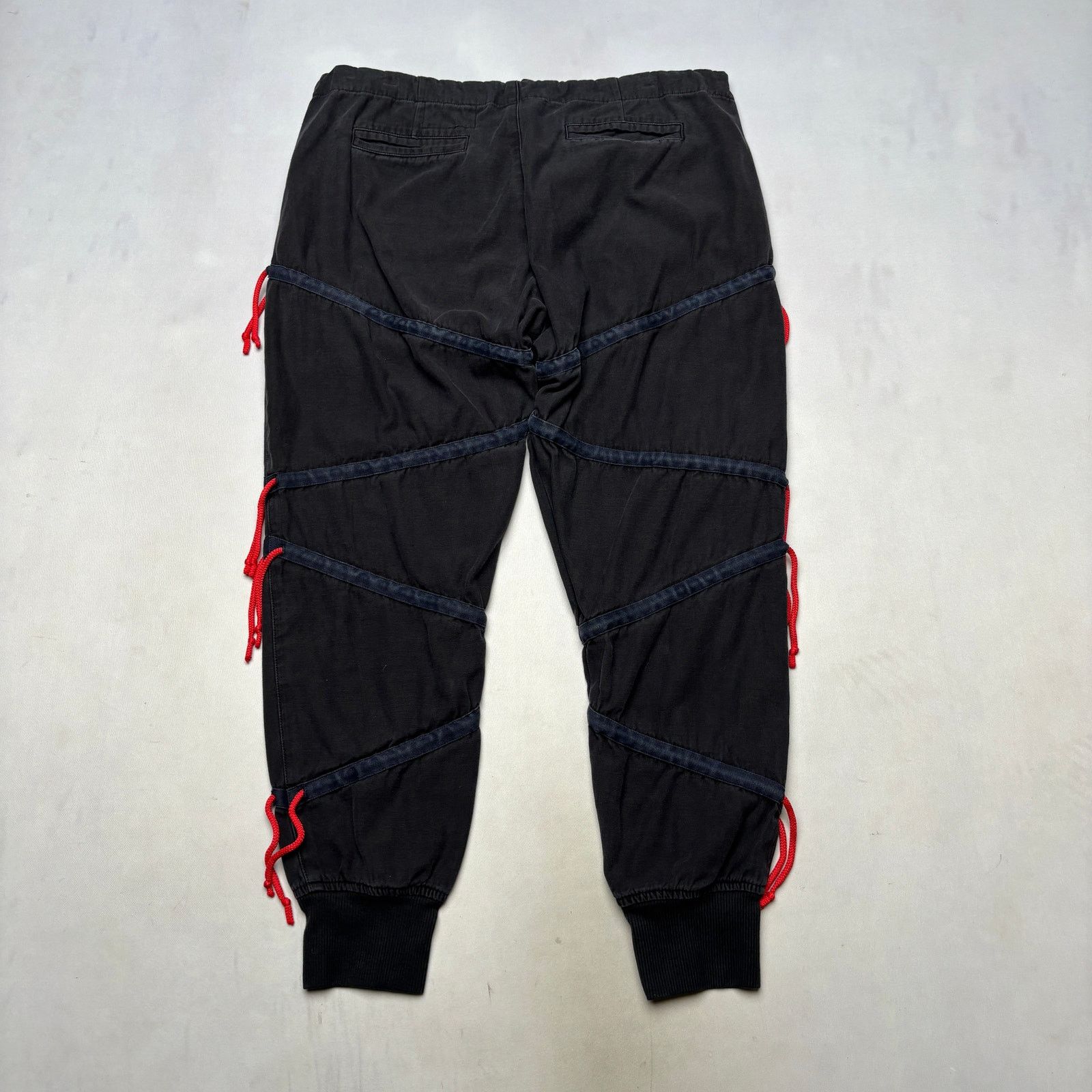 Greg Lauren Greg Lauren Zig Zag Lounge Pants Men's 35 Streetwear Size US 35 - 3 Thumbnail