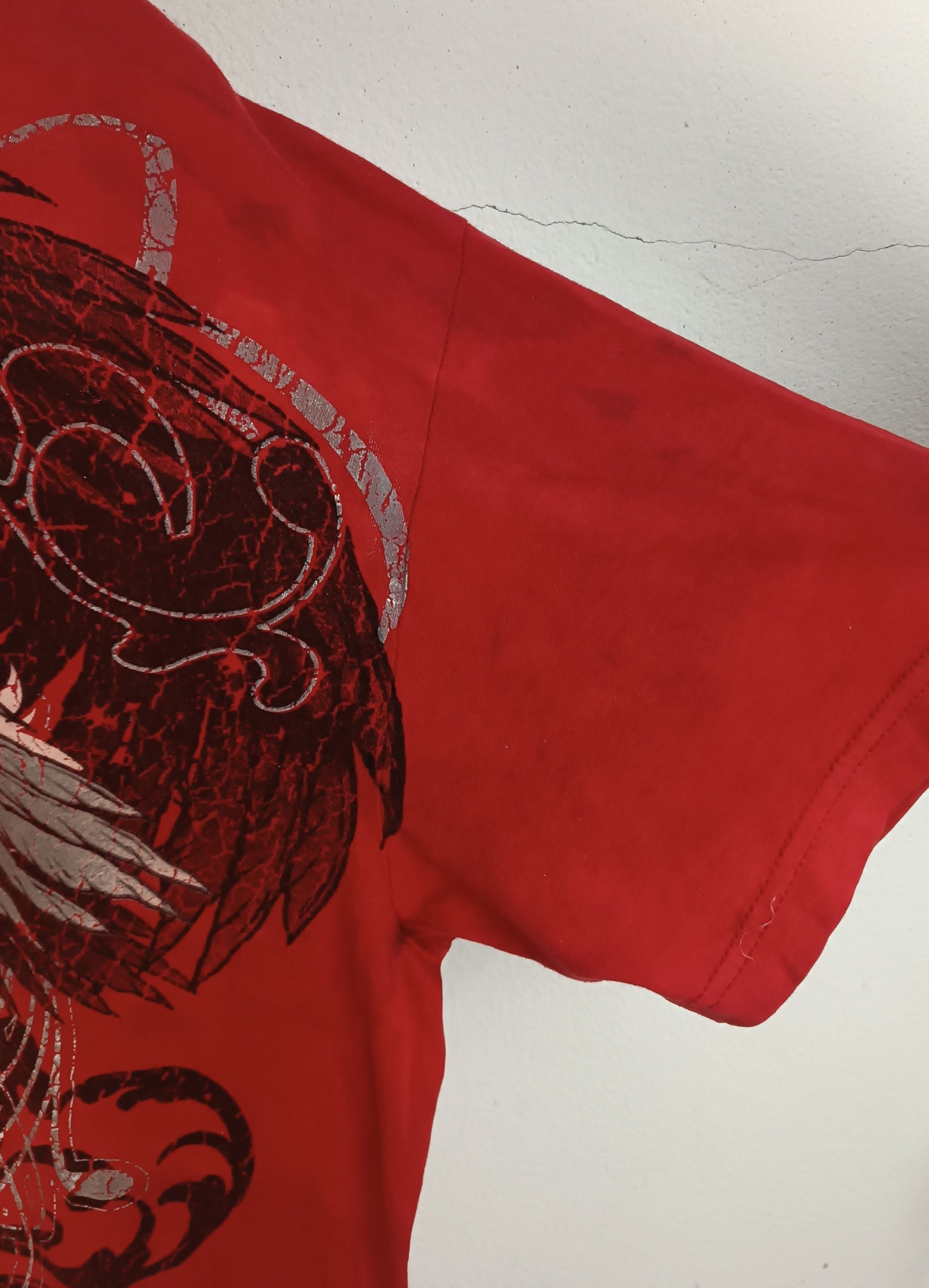 Affliction VINTAGE Y2K CHEMISTRY CROSS AFFLICTION MMA SKULL TAPOUT LGB Size US L / EU 52-54 / 3 - 17 Thumbnail