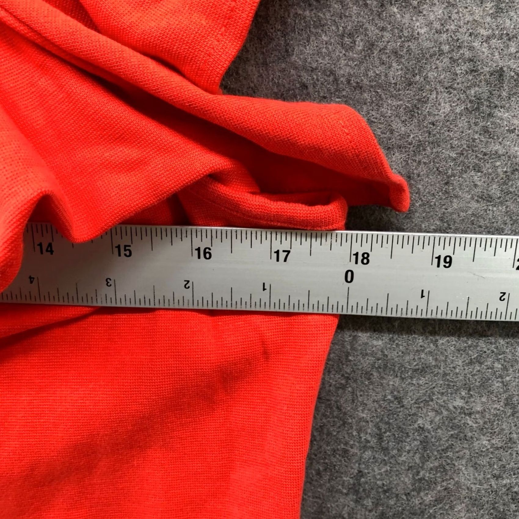 United Colors Of Benetton United Colors Of Benneton Off Shoulder Ruffle Top Womens L Red Cropped Cotton Blouse Sleeveless Knit Spring Summer Casual Size L / US 10 / IT 46 - 6 Thumbnail