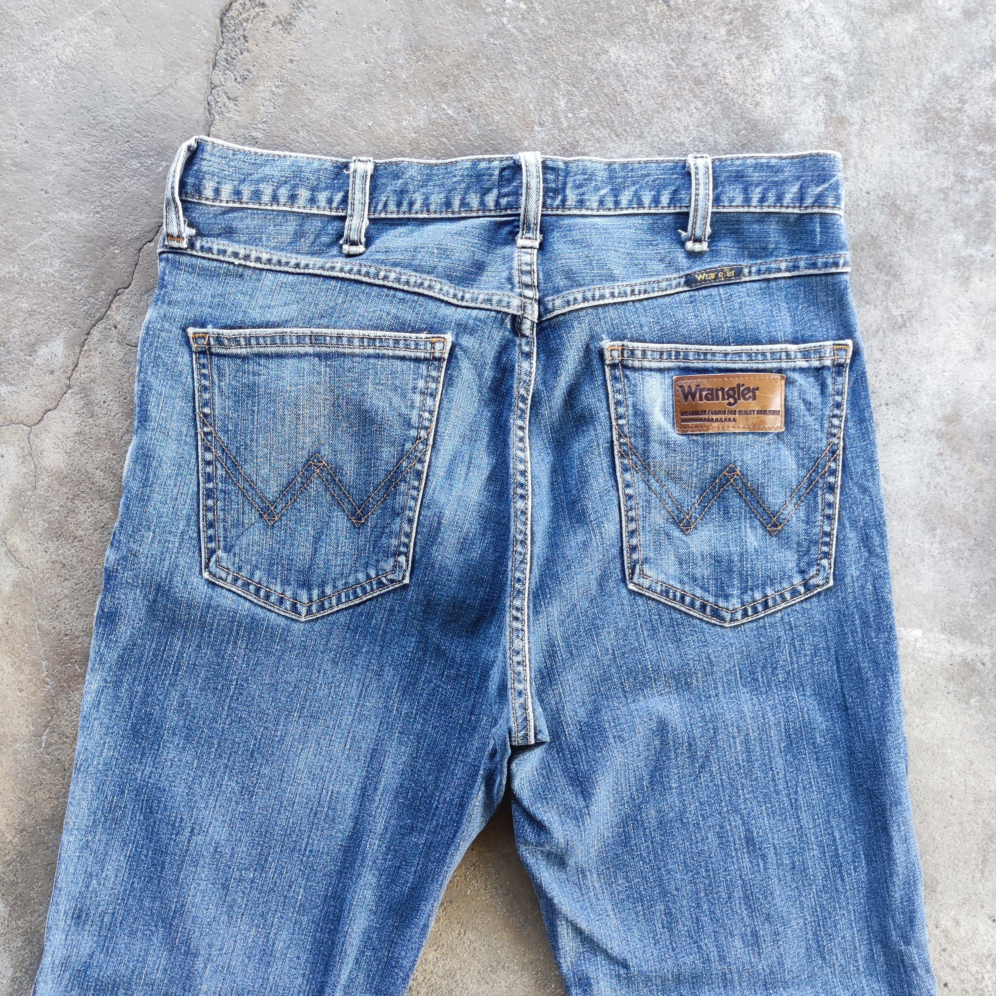 Wrangler Vintage Wrangler Brand Jeans Ripped Faded pants Size US 33 - 9 Thumbnail