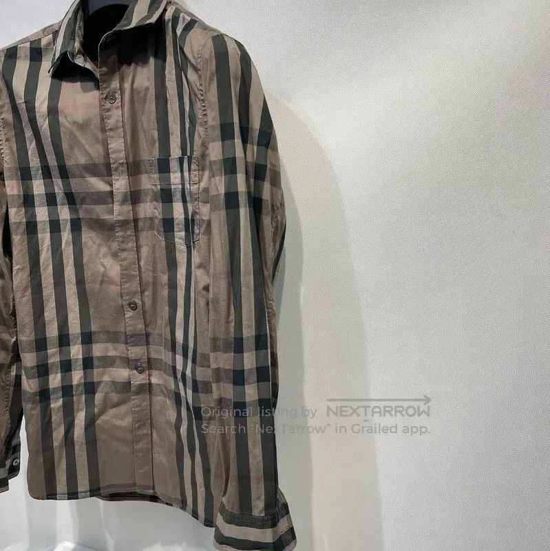 Burberry Burberry Multicolor Cotton Long Sleeve Shirt. Size US S / EU 44-46 / 1 - 2 Thumbnail