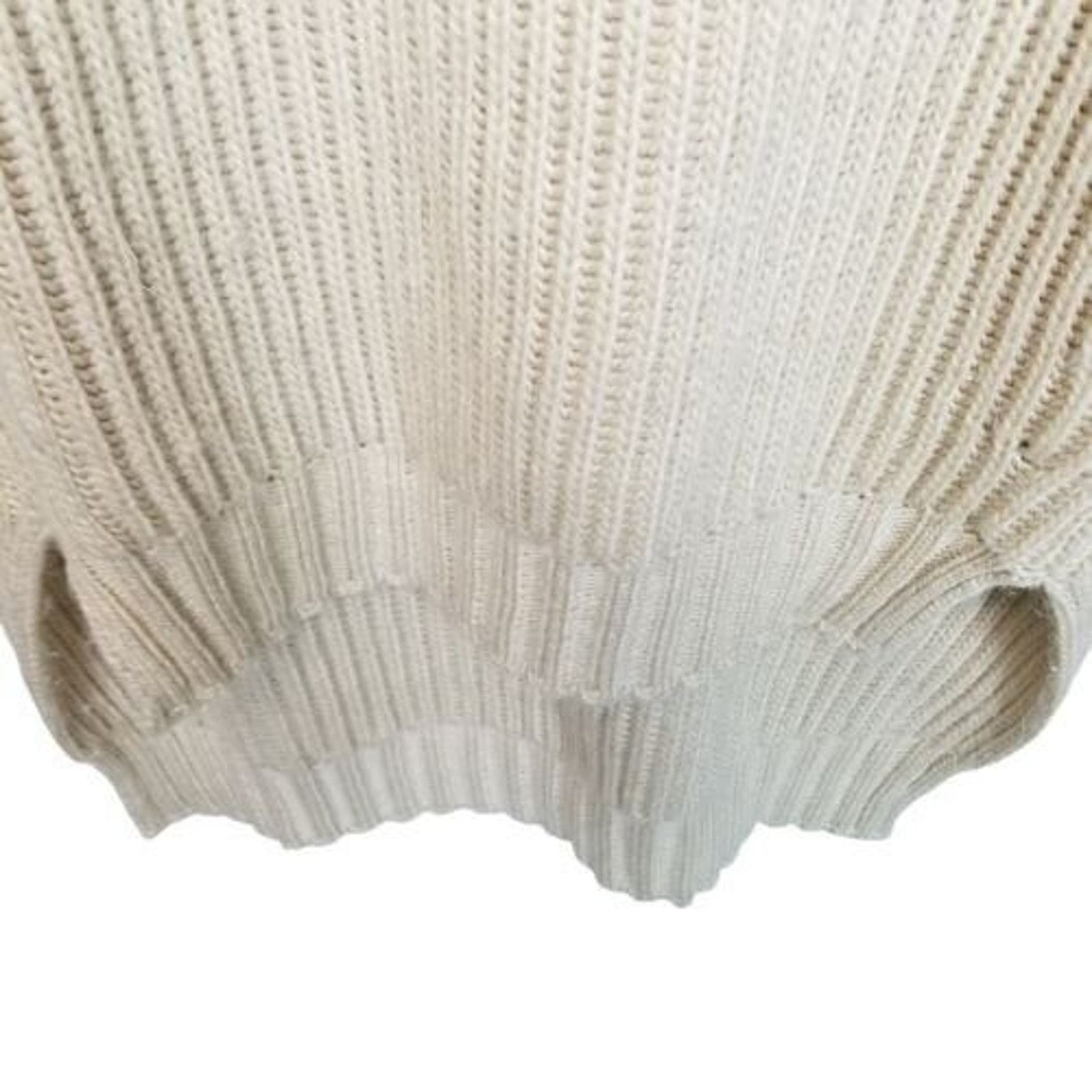 ASTR The Label ASTR Womens Wool Turtleneck Sweater Sz S Minimalist Neutral Size S / US 4 / IT 40 - 3 Thumbnail