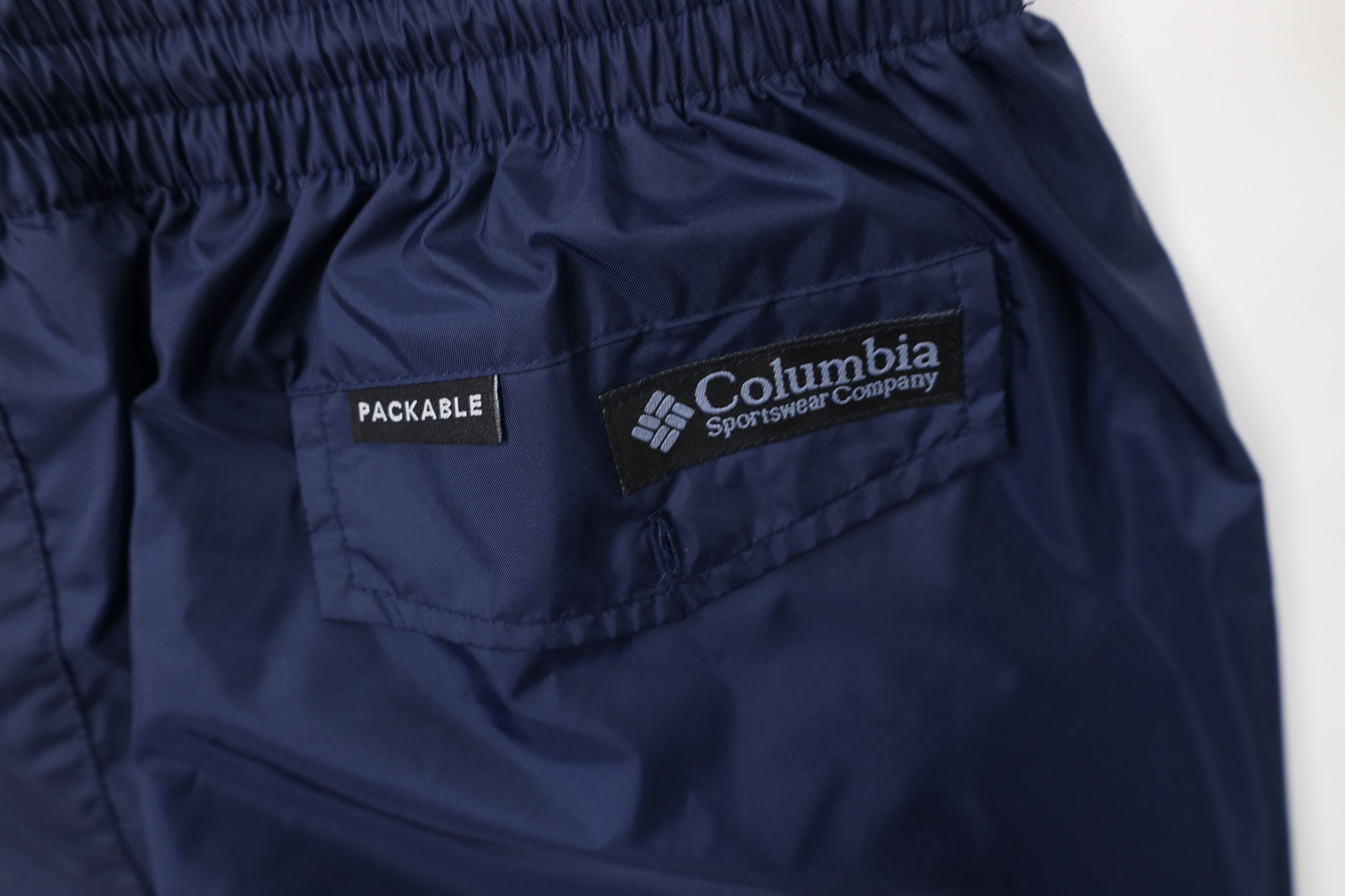 Columbia Deadstock Vintage 90s Columbia Wide Leg Windbreaker Pants Size 30" / US 8 / IT 44 - 15 Thumbnail