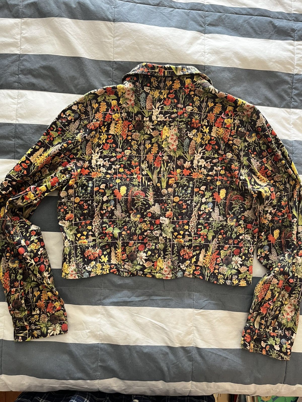 Other Samantha Pleet grid floral crop blouse Size L / US 10 / IT 46 - 2 Thumbnail