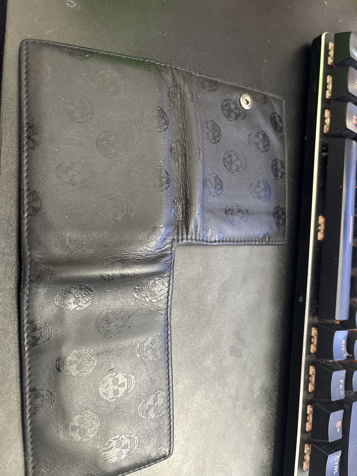 Alexander McQueen Alexander Mqueen skull wallet BLK Size ONE SIZE - 1 Thumbnail