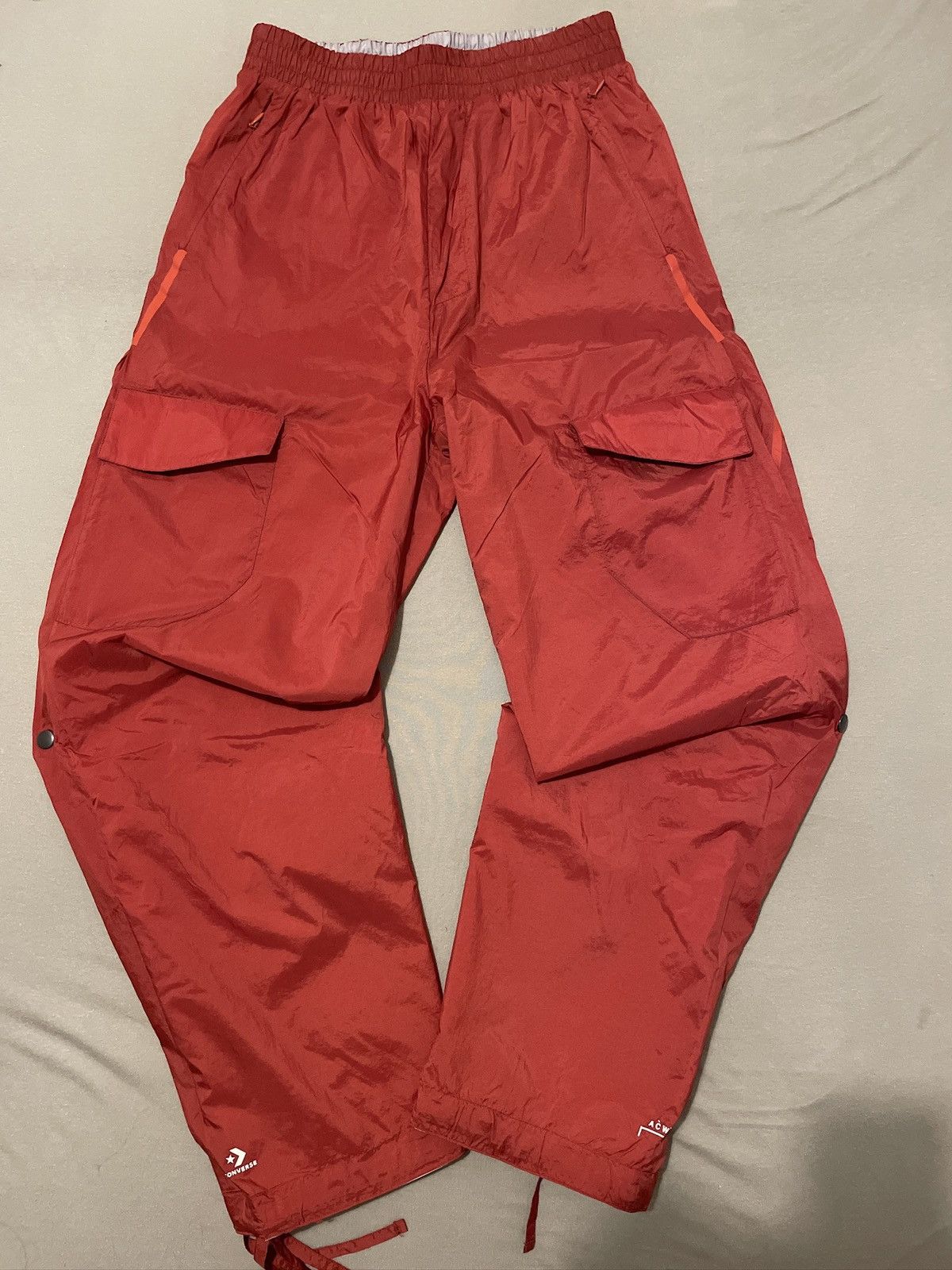 A-COLD-WALL* A Cold Wall Windproof Double Sided Nylon Track Pants Size US 30 / EU 46 - 2 Thumbnail
