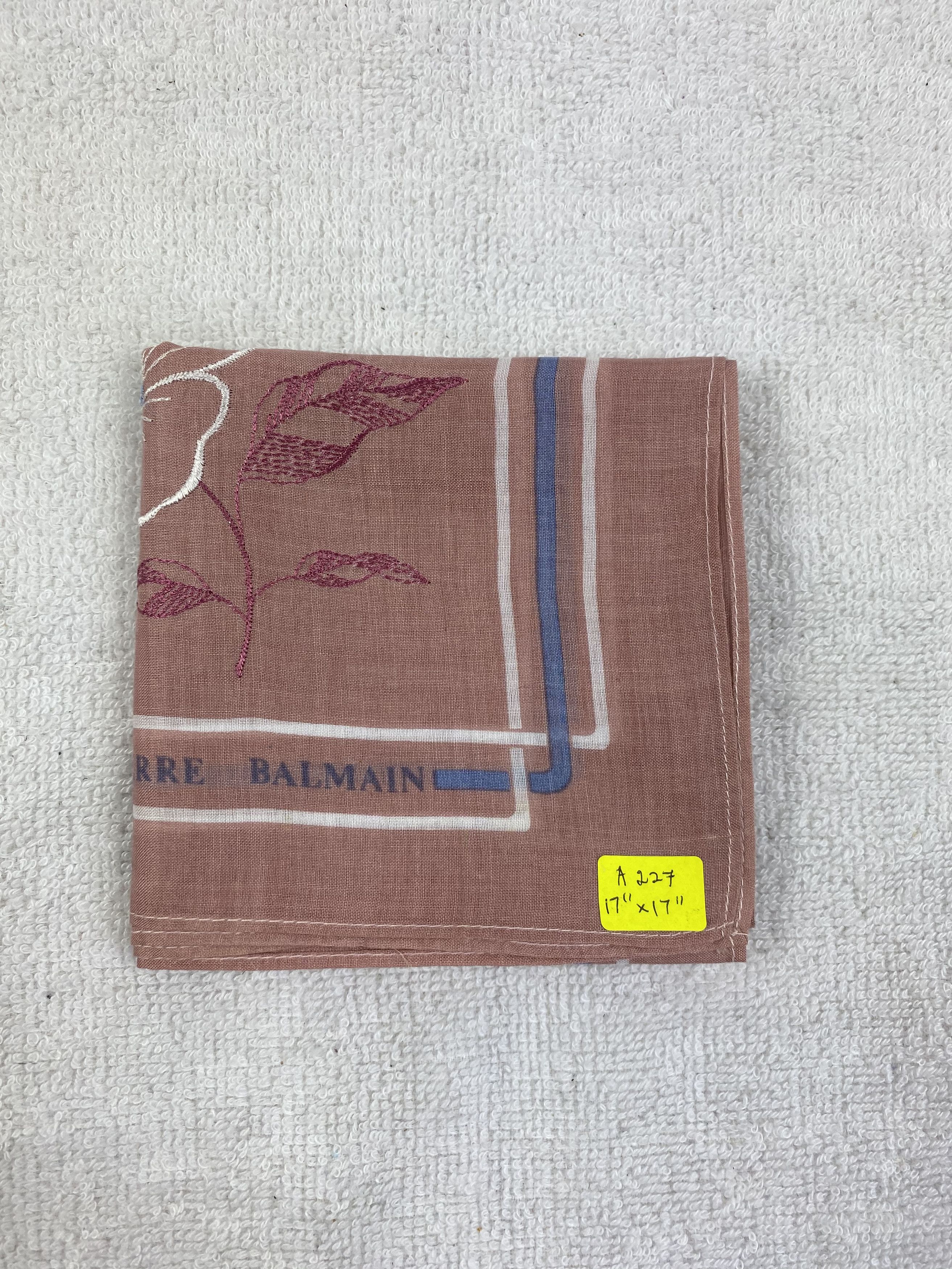 Pierre Balmain Pierre Balmain Handkerchief / Bandana / Neckerchief Size ONE SIZE - 6 Thumbnail