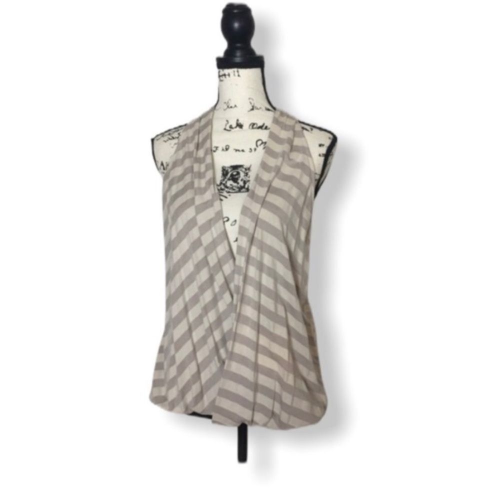 Other Ella Moss striped open front draped top Size M / US 6-8 / IT 42-44 - 1 Preview