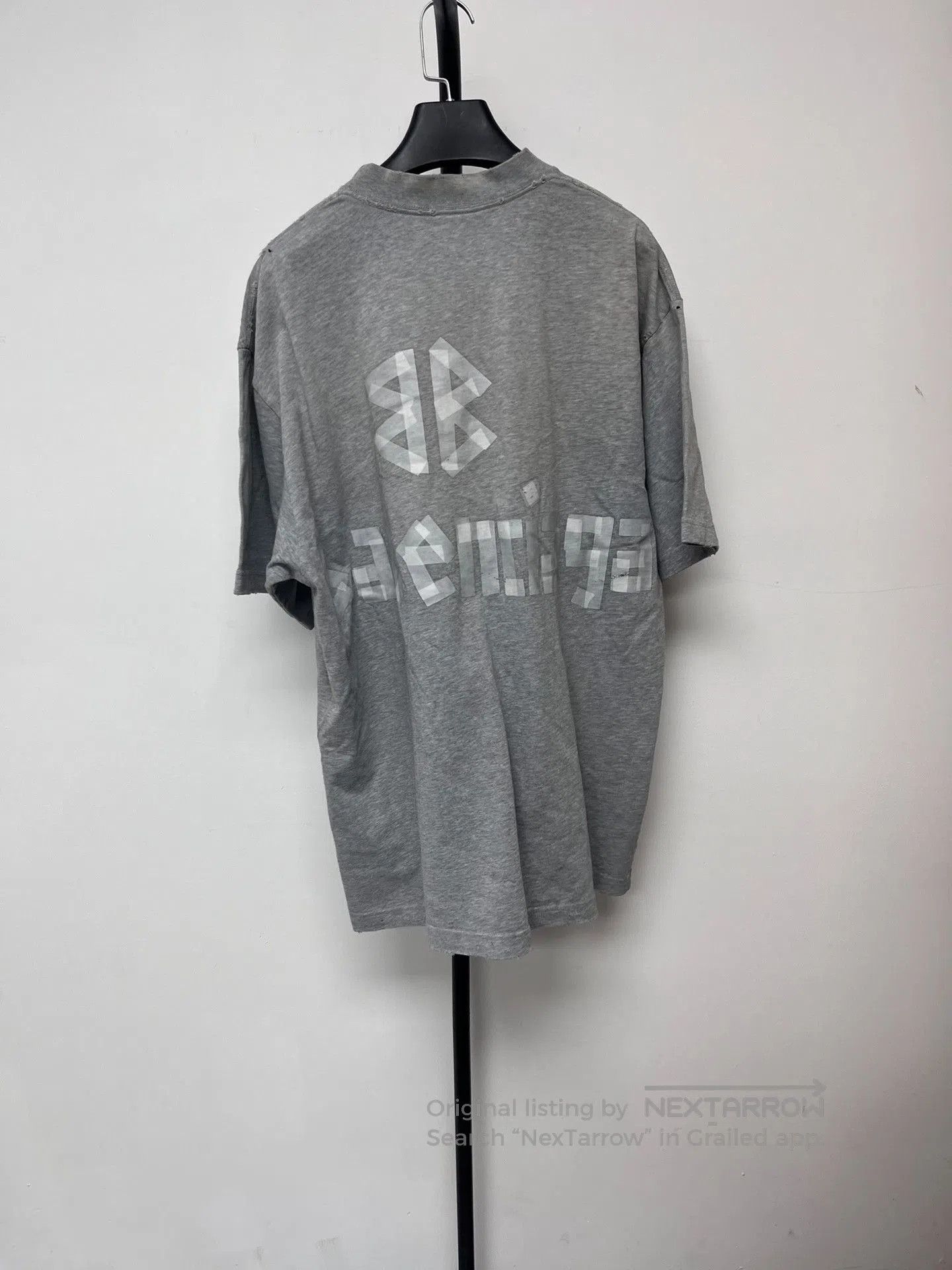 Balenciaga Balenciaga Logo Print Crewneck T-shirt. Size US XS / EU 42 / 0 - 2 Thumbnail