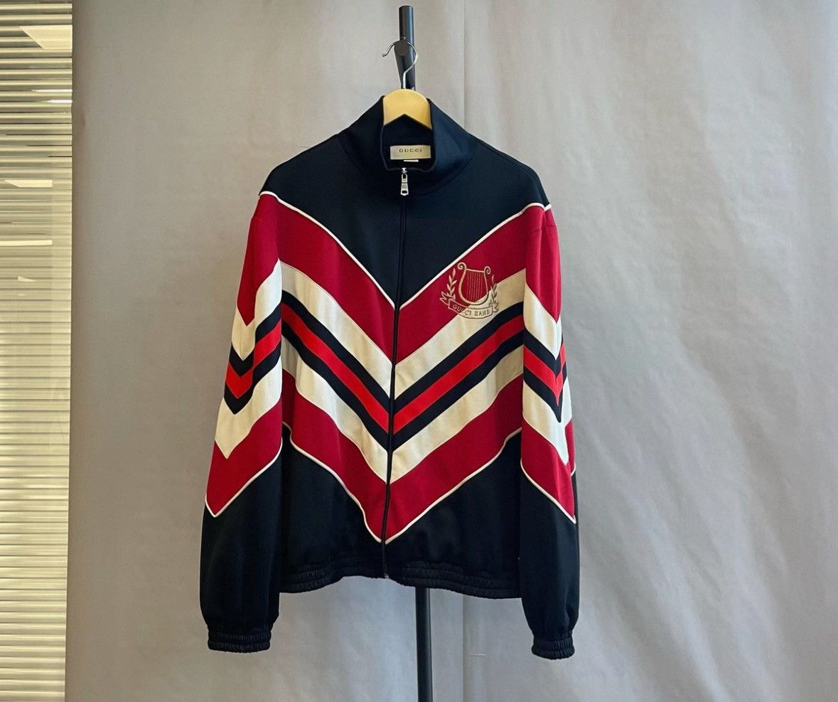 Gucci Gucci Gucci Retro Striped Jacket for Men -2506 Size US M / EU 48-50 / 2 - 1 Thumbnail
