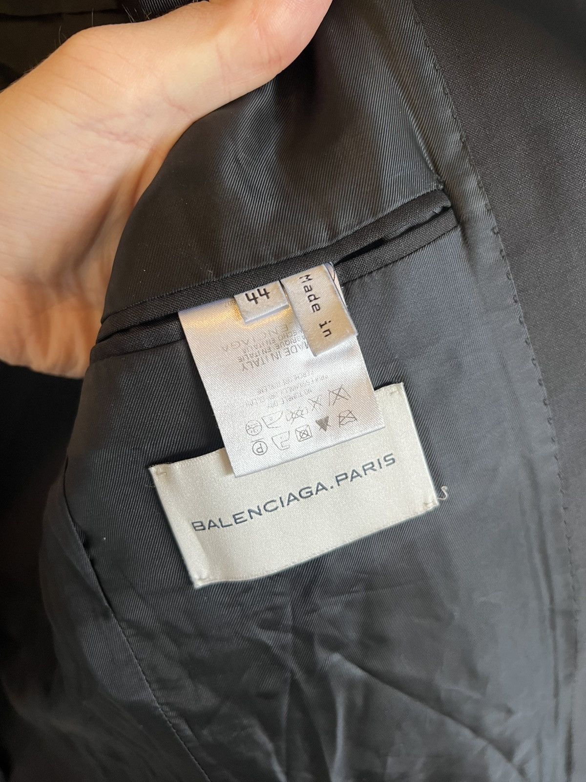 Balenciaga Balenciaga Paris Blazer Size 44R - 4 Thumbnail