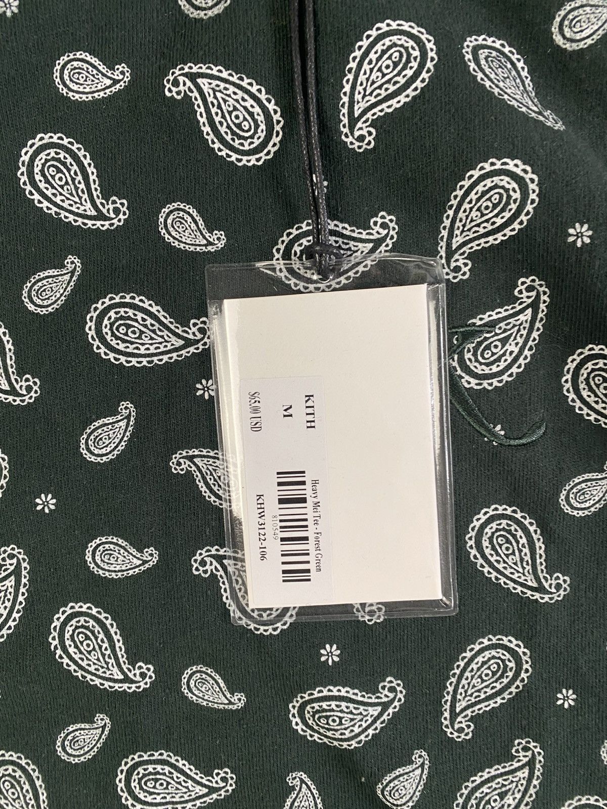 Kith Kith Paisley All-Over Print Heavyweight T- Shirt Size US M / EU 48-50 / 2 - 4 Thumbnail