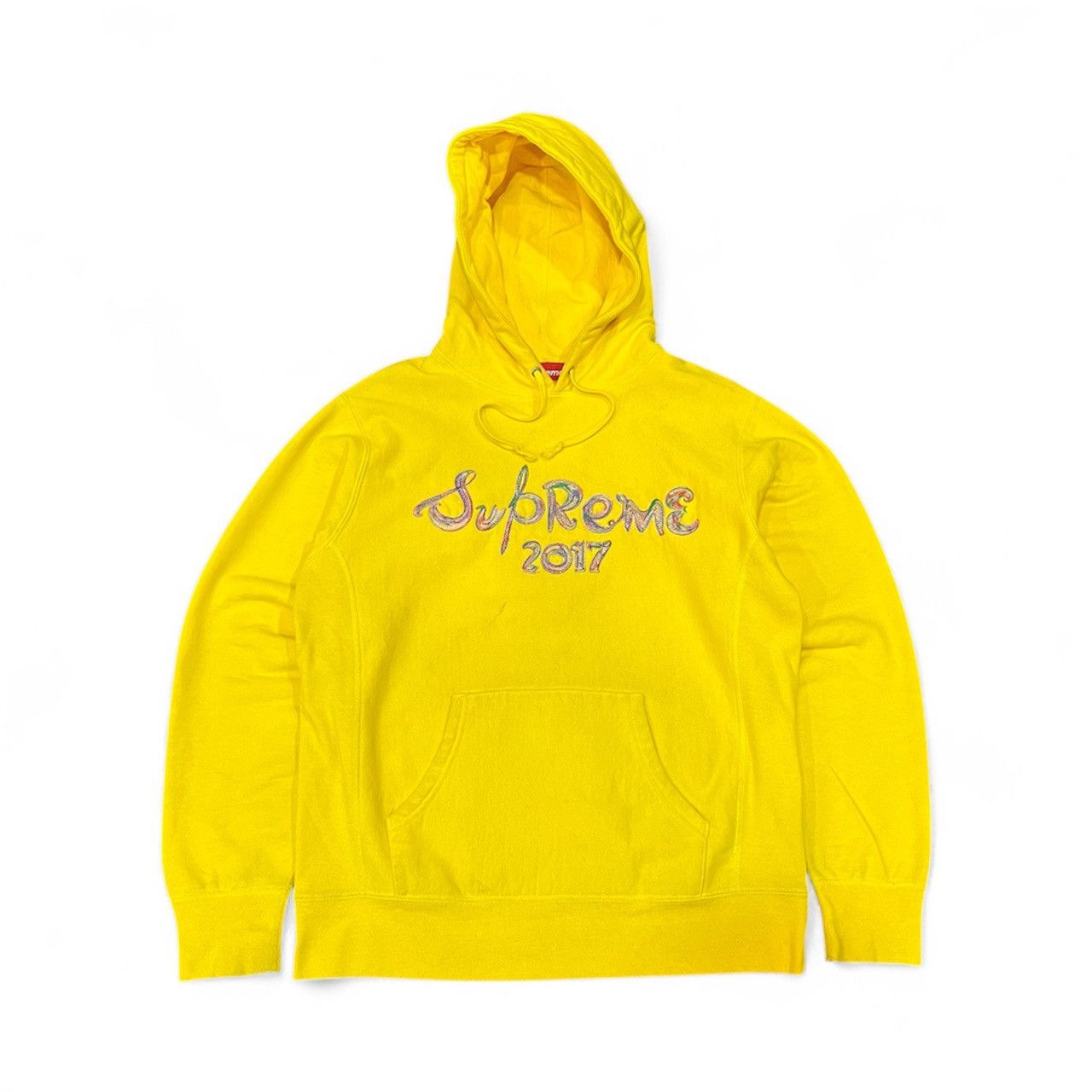 Supreme Supreme Brush Logo Hoodie 2017 Size US M / EU 48-50 / 2 - 1 Thumbnail