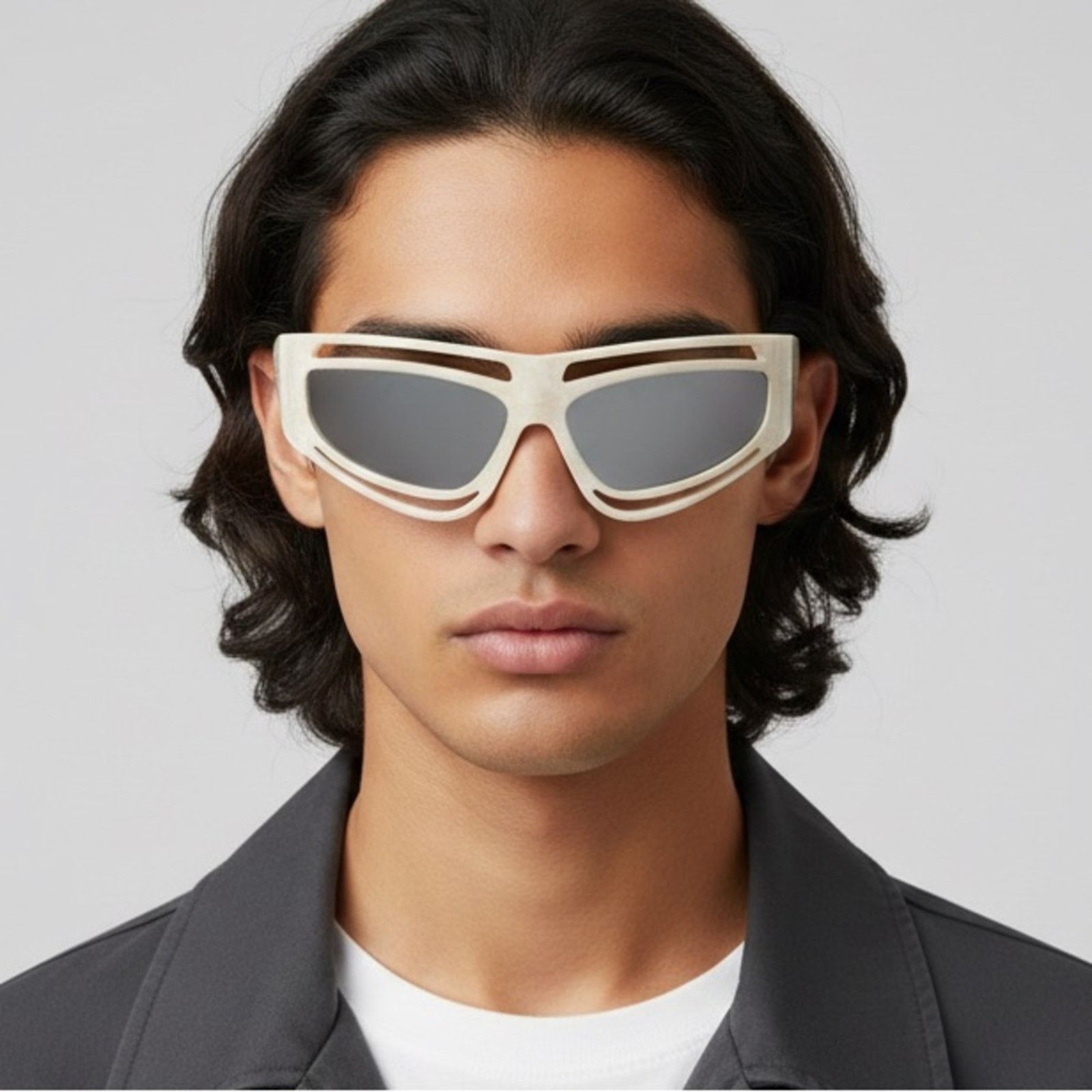 Burberry New Burberry Light Grey Sunglasses, BE4342 388687, Authentic Size ONE SIZE - 4 Thumbnail